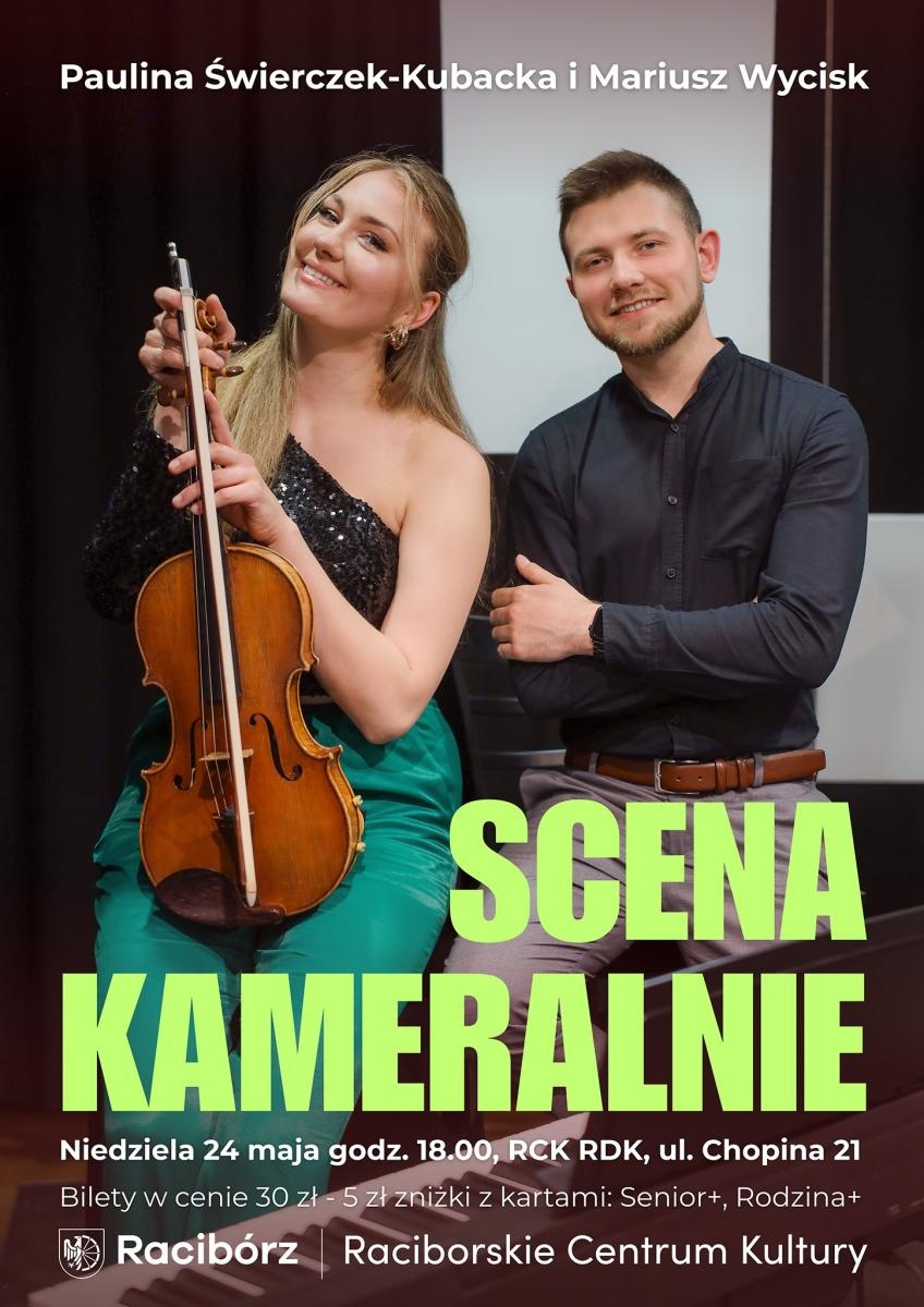 Zdjęcie w galerii na portalu naszraciborz.pl: W RCK powraca SCENA KAMERALNIE. Wystąpią Paulina Świerczek-Kubacka i Mariusz Wycisk wiadomości z regionu