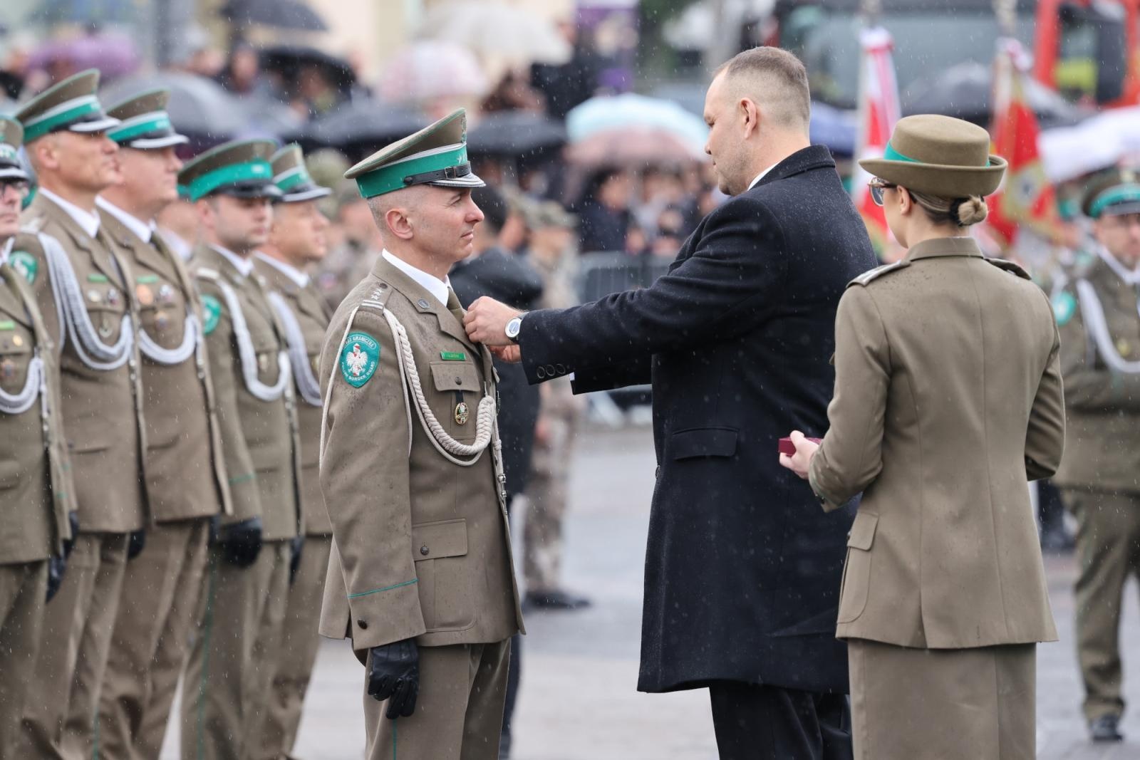 Zdjęcie w galerii na portalu naszraciborz.pl: Śląski Oddział Straży Granicznej podczas Centralnych Obchodów Święta Straży Granicznej w Lublinie wiadomości z regionu