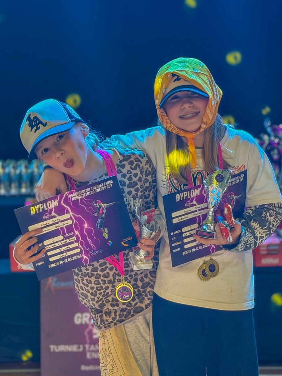 Zdjęcie w galerii na portalu naszraciborz.pl: SKAZA HIP-HOP z sukcesami na Festiwalu Tańca Akcent Cup w Będzinie wiadomości z regionu