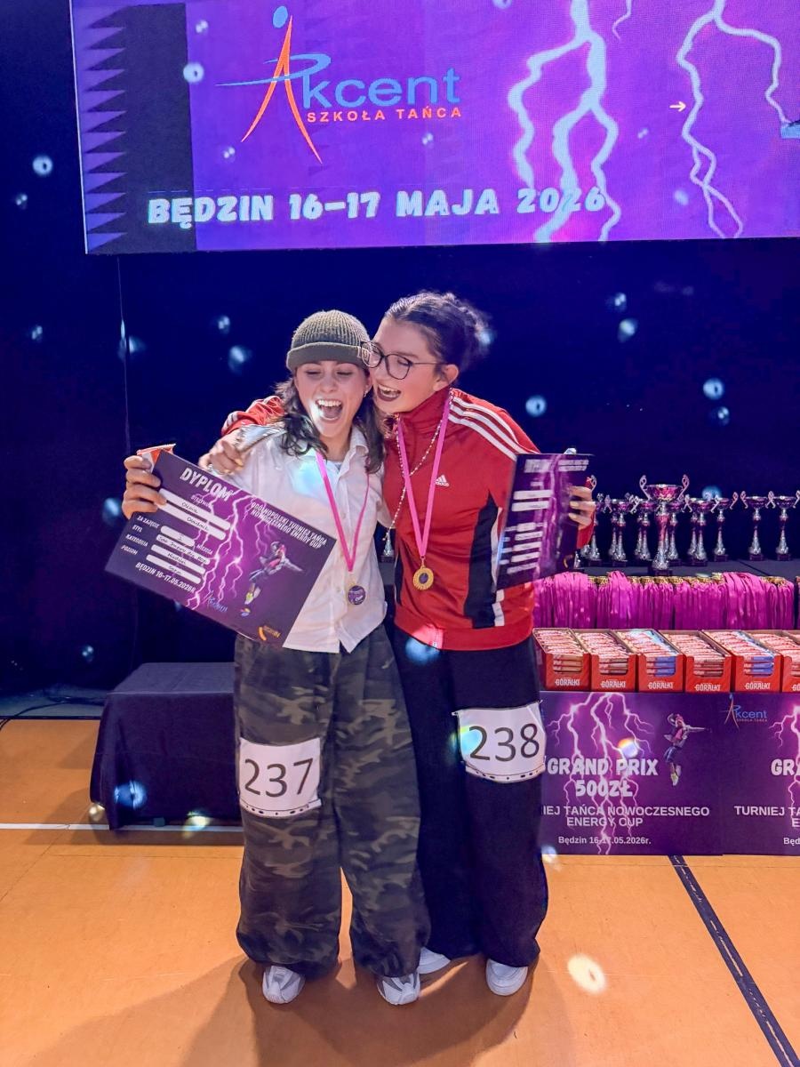 Zdjęcie w galerii na portalu naszraciborz.pl: SKAZA HIP-HOP z sukcesami na Festiwalu Tańca Akcent Cup w Będzinie wiadomości z regionu