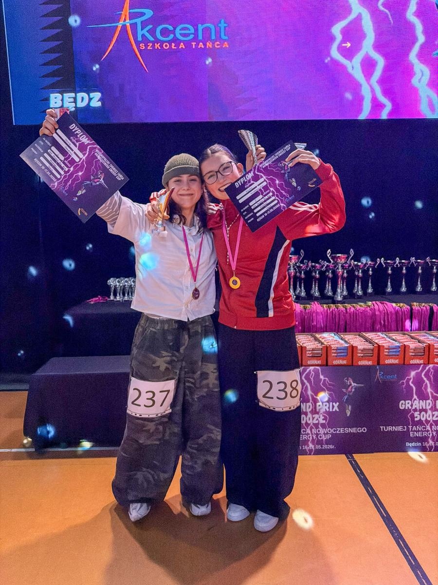 Zdjęcie w galerii na portalu naszraciborz.pl: SKAZA HIP-HOP z sukcesami na Festiwalu Tańca Akcent Cup w Będzinie wiadomości z regionu