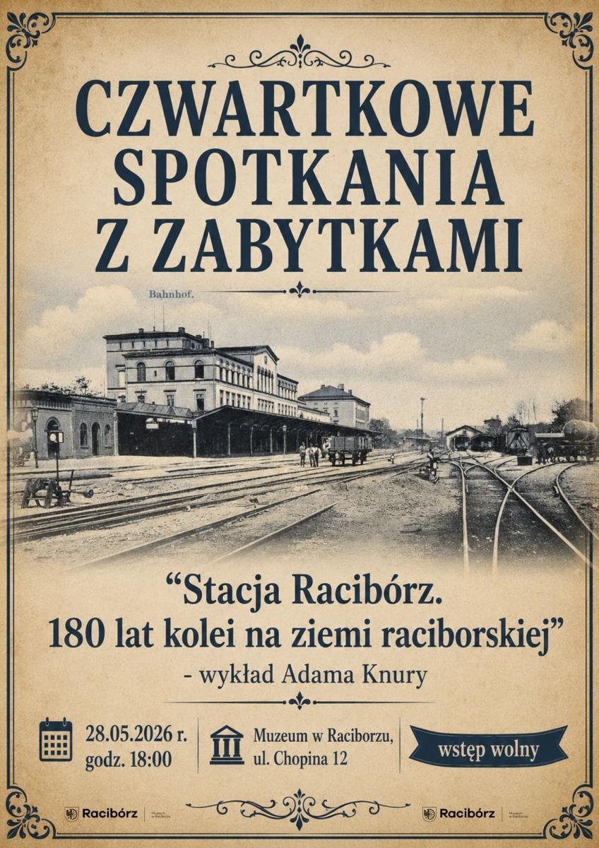 Zdjęcie w galerii na portalu naszraciborz.pl: 180 lat kolei w Raciborzu. Spotkanie poświęcone historii żelaznych dróg wiadomości z regionu