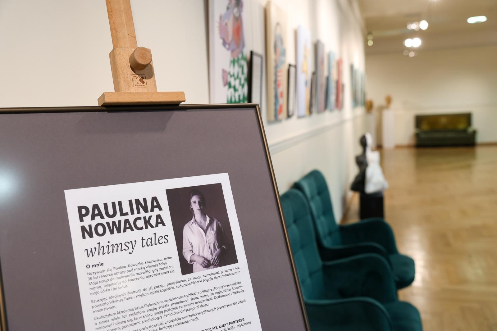 Zdjęcie w galerii na portalu naszraciborz.pl: WHIMSY TALES Pauliny Nowackiej z okazji Dnia Dziecka w galerii RCK. Wernisaż 25 maja wiadomości z regionu