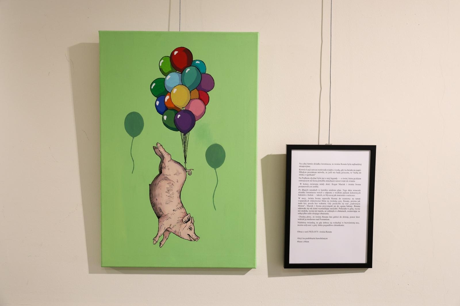 Zdjęcie w galerii na portalu naszraciborz.pl: WHIMSY TALES Pauliny Nowackiej z okazji Dnia Dziecka w galerii RCK. Wernisaż 25 maja wiadomości z regionu
