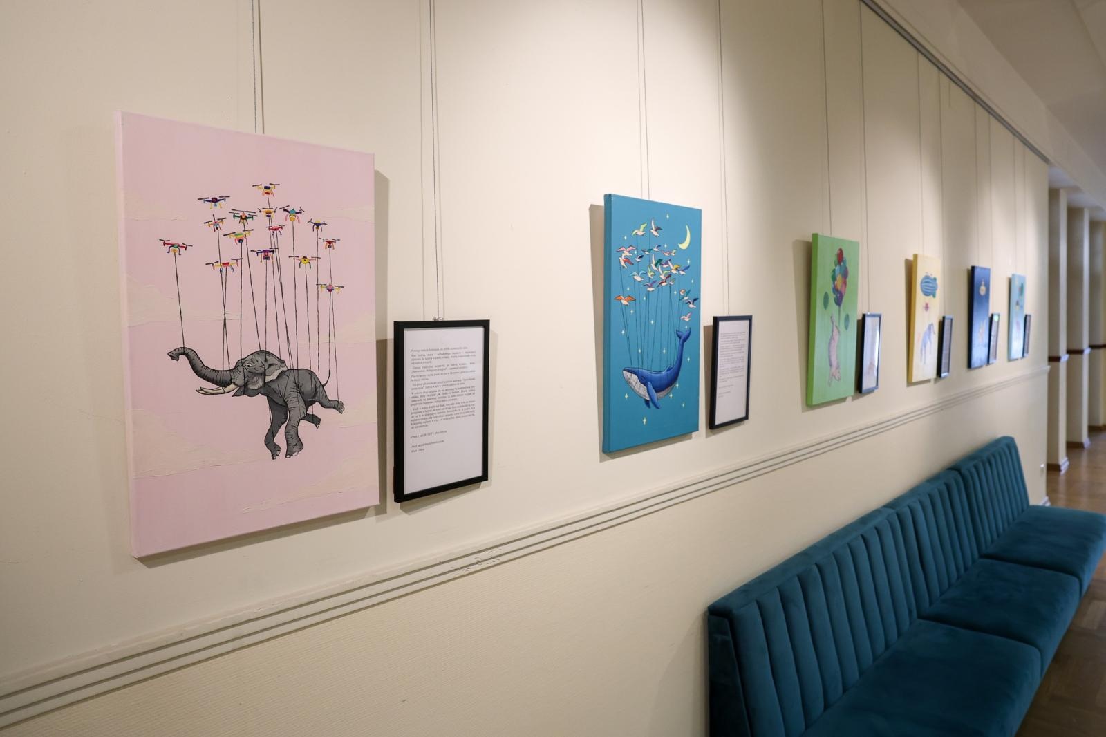 Zdjęcie w galerii na portalu naszraciborz.pl: WHIMSY TALES Pauliny Nowackiej z okazji Dnia Dziecka w galerii RCK. Wernisaż 25 maja wiadomości z regionu