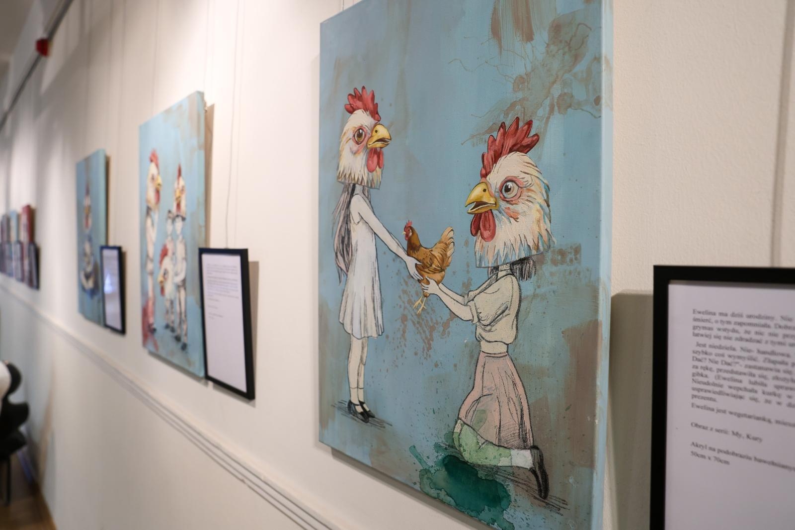 Zdjęcie w galerii na portalu naszraciborz.pl: WHIMSY TALES Pauliny Nowackiej z okazji Dnia Dziecka w galerii RCK. Wernisaż 25 maja wiadomości z regionu