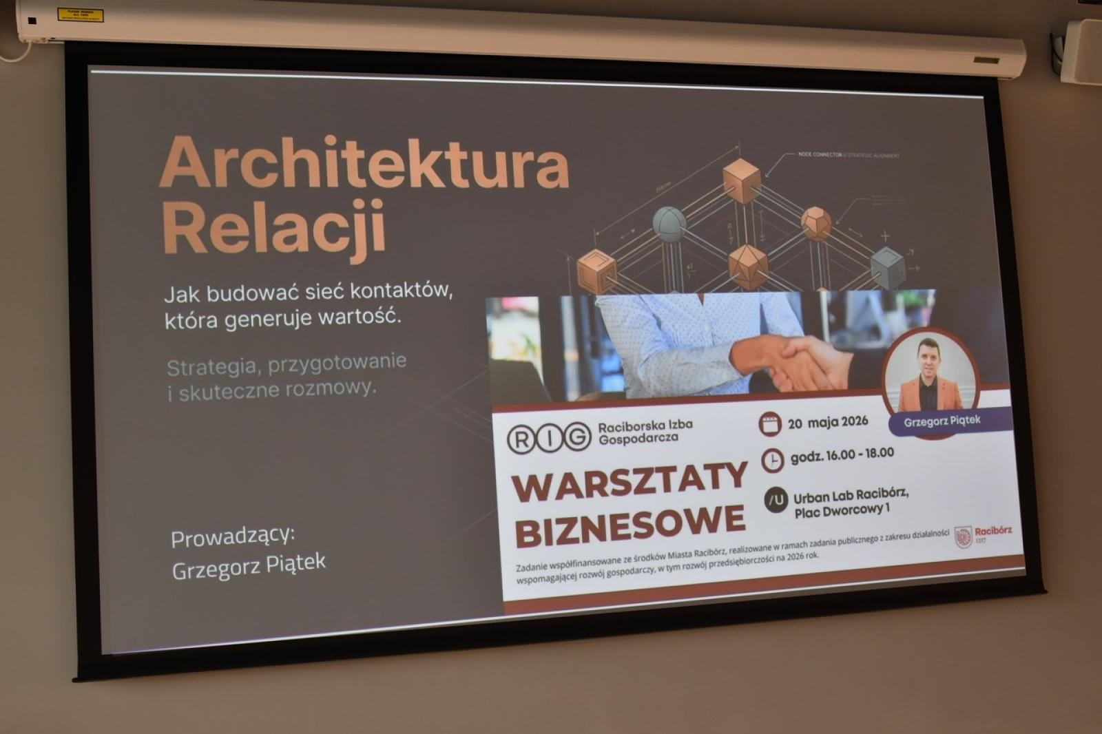 Zdjęcie w galerii na portalu naszraciborz.pl: Networking w praktyce. Pierwsze warsztaty biznesowe w Urban Lab Racibórz za nami wiadomości z regionu