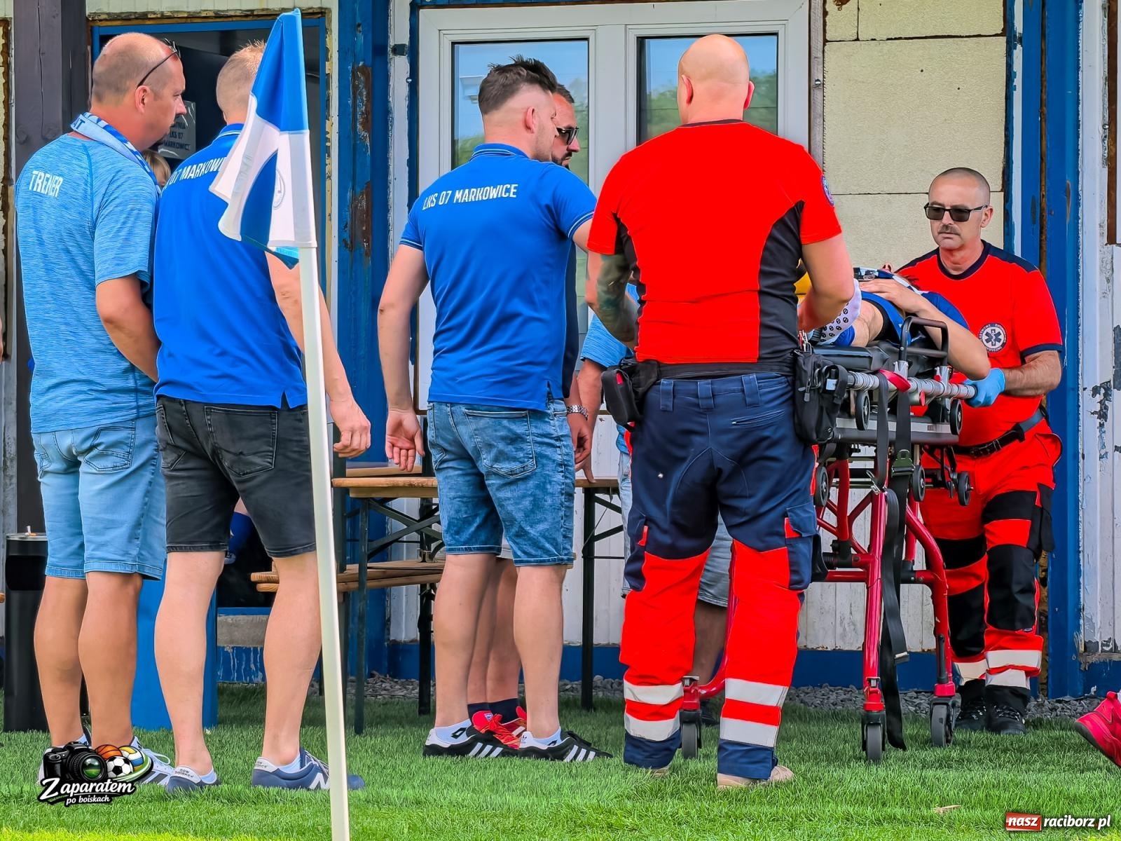 Zdjęcie w galerii na portalu naszraciborz.pl: Bój o utrzymanie z ogromnymi emocjami. Buk Rudy wywozi bezcenne punkty z Markowic [FOTO] wiadomości z regionu