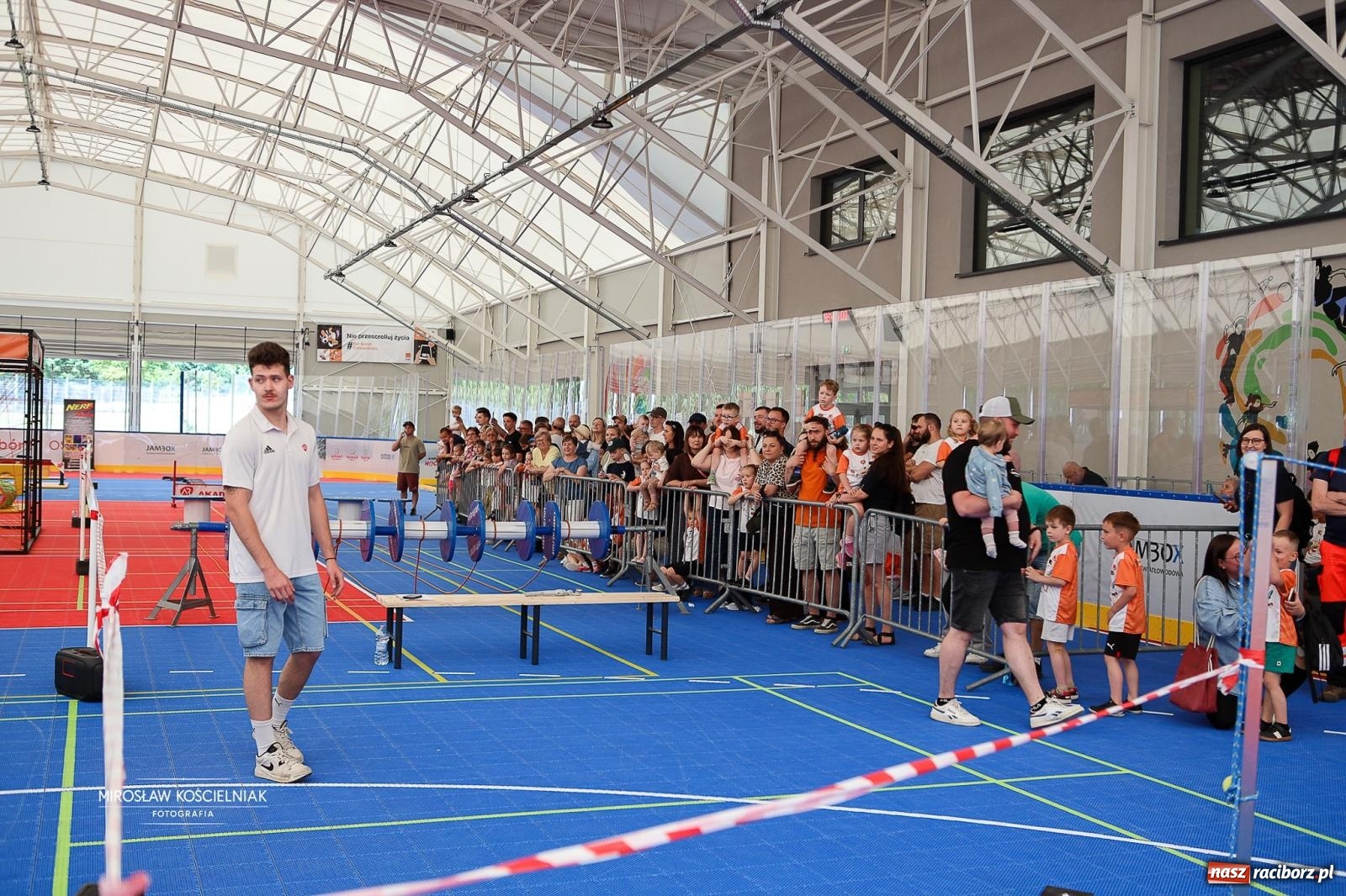 Zdjęcie w galerii na portalu naszraciborz.pl: Raciborski Test Sprawności 2026 podczas Festiwalu Gamingowego – dwa dni sportowej rywalizacji najmłodszych wiadomości z regionu