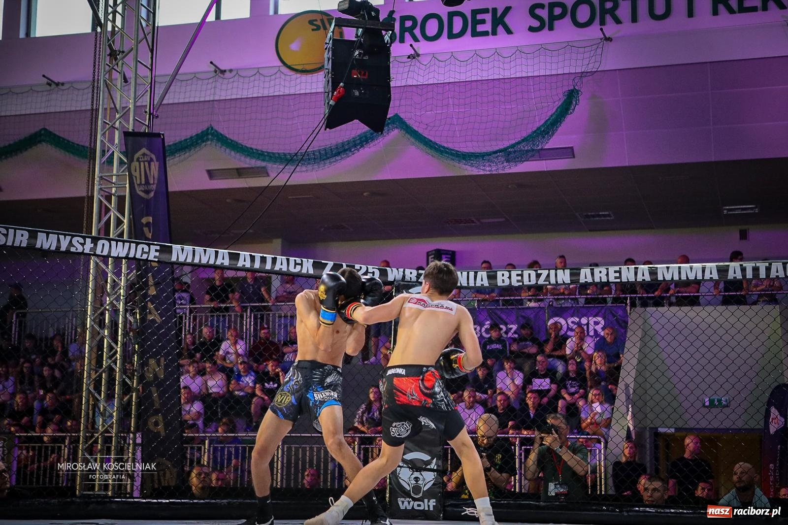 Zdjęcie w galerii na portalu naszraciborz.pl: Silesian MMA 26 i Walcz i Pomagaj 16 przyciągnęły tłumy. Rafako Arena wypełniła się do ostatniego miejsca wiadomości z regionu