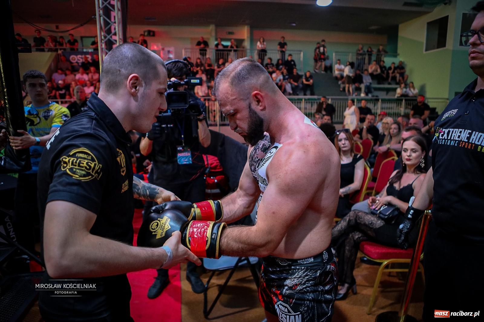 Zdjęcie w galerii na portalu naszraciborz.pl: Silesian MMA 26 i Walcz i Pomagaj 16 przyciągnęły tłumy. Rafako Arena wypełniła się do ostatniego miejsca wiadomości z regionu