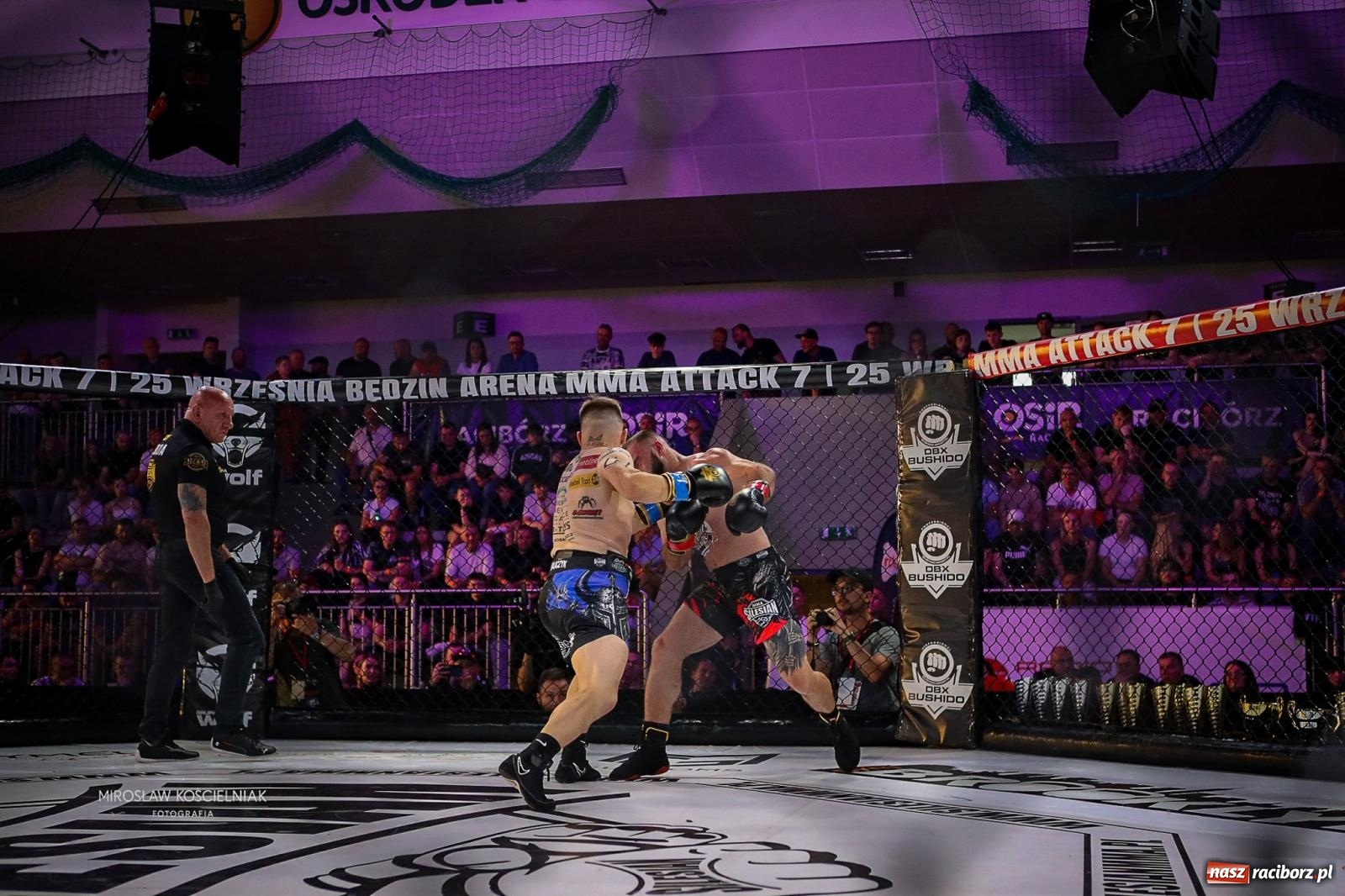 Zdjęcie w galerii na portalu naszraciborz.pl: Silesian MMA 26 i Walcz i Pomagaj 16 przyciągnęły tłumy. Rafako Arena wypełniła się do ostatniego miejsca wiadomości z regionu