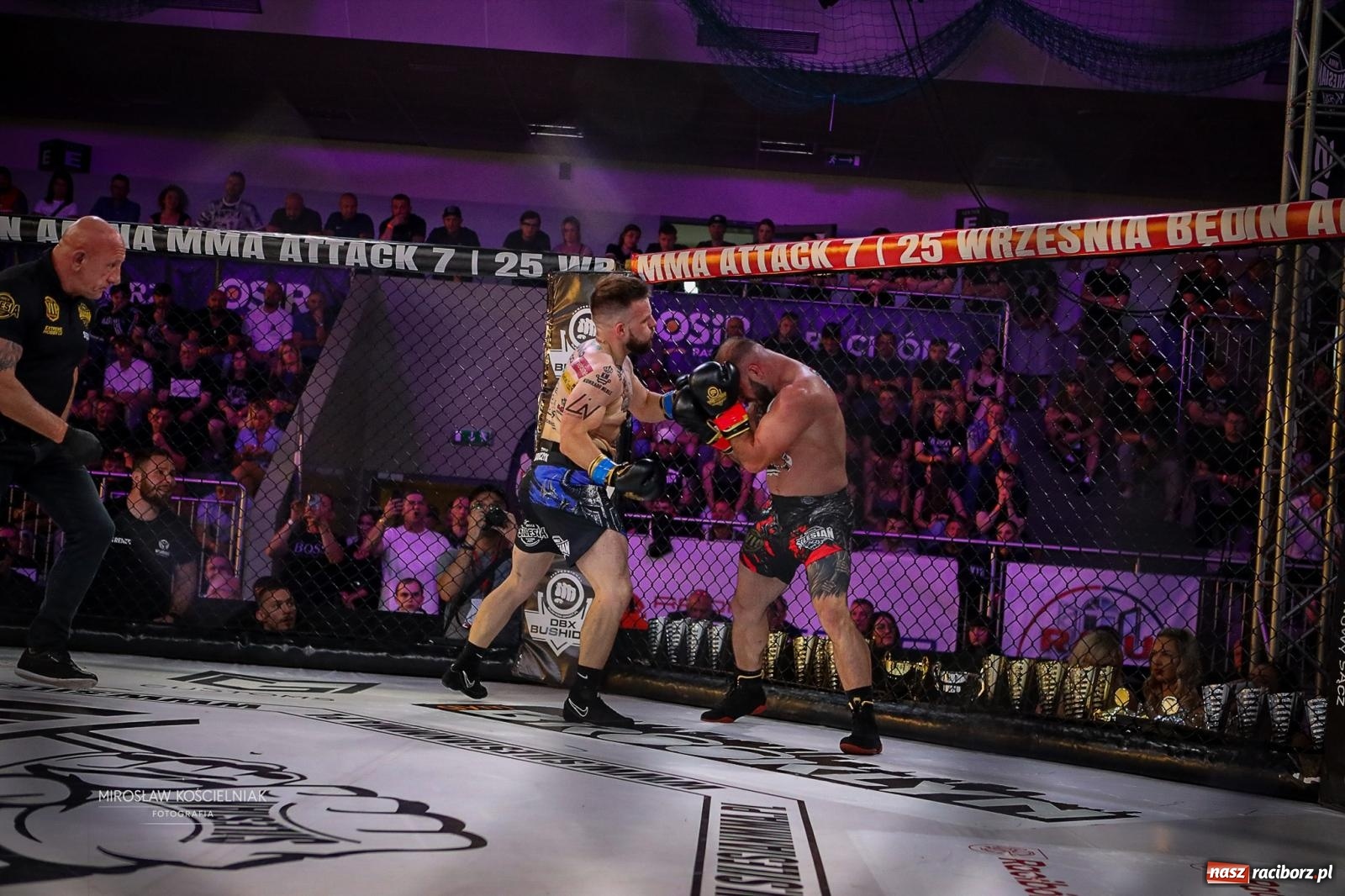 Zdjęcie w galerii na portalu naszraciborz.pl: Silesian MMA 26 i Walcz i Pomagaj 16 przyciągnęły tłumy. Rafako Arena wypełniła się do ostatniego miejsca wiadomości z regionu