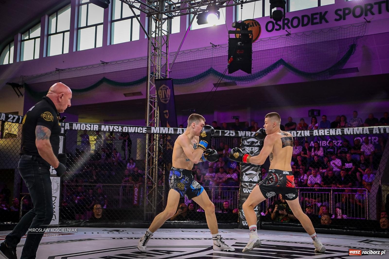 Zdjęcie w galerii na portalu naszraciborz.pl: Silesian MMA 26 i Walcz i Pomagaj 16 przyciągnęły tłumy. Rafako Arena wypełniła się do ostatniego miejsca wiadomości z regionu