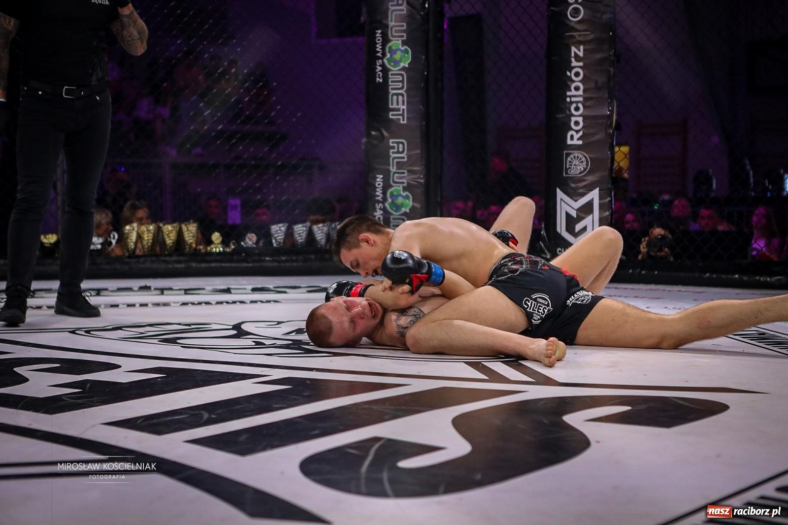 Zdjęcie w galerii na portalu naszraciborz.pl: Silesian MMA 26 i Walcz i Pomagaj 16 przyciągnęły tłumy. Rafako Arena wypełniła się do ostatniego miejsca wiadomości z regionu