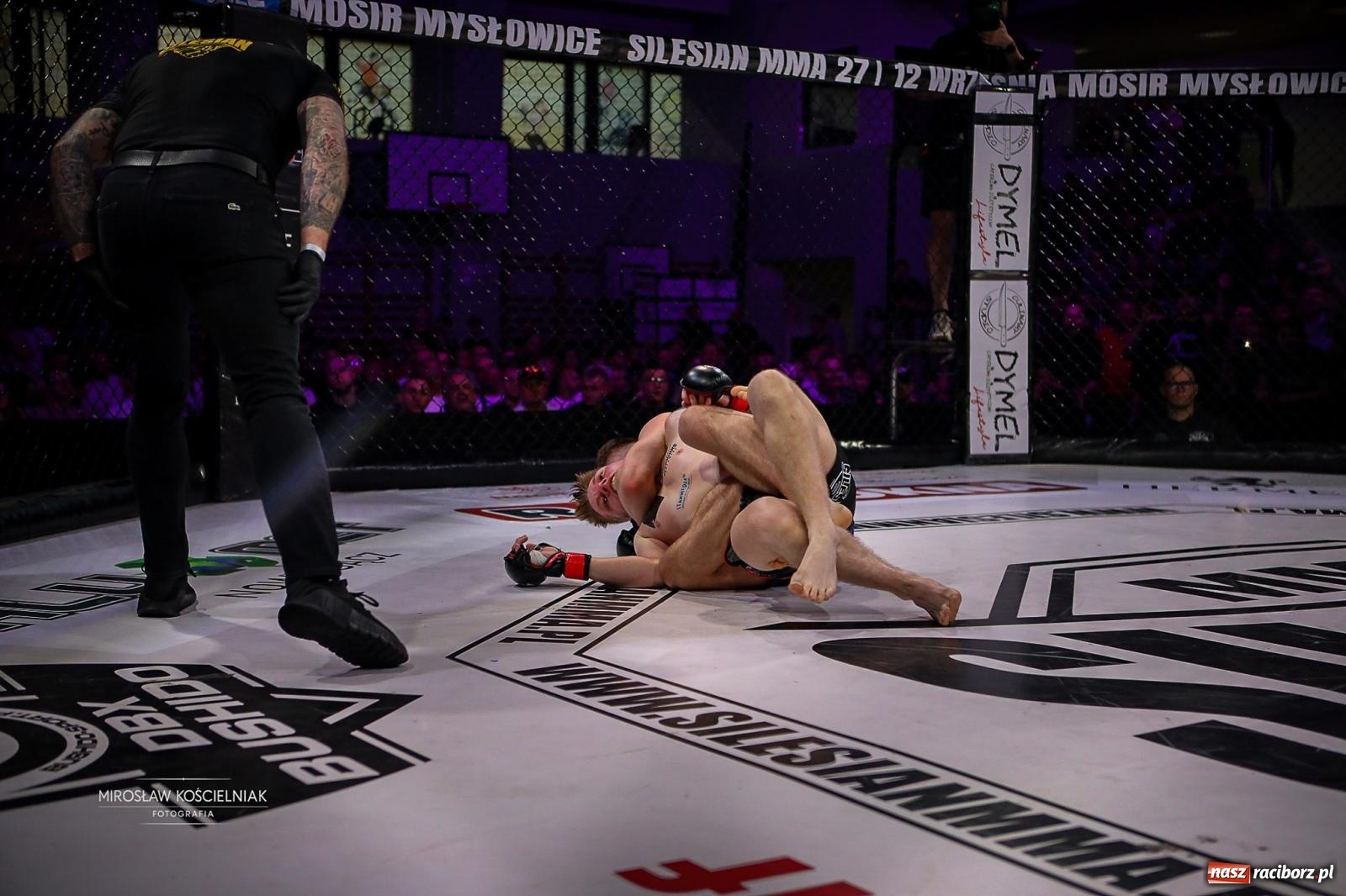 Zdjęcie w galerii na portalu naszraciborz.pl: Silesian MMA 26 i Walcz i Pomagaj 16 przyciągnęły tłumy. Rafako Arena wypełniła się do ostatniego miejsca wiadomości z regionu