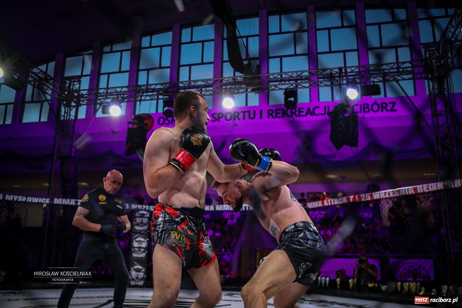 Zdjęcie w galerii na portalu naszraciborz.pl: Silesian MMA 26 i Walcz i Pomagaj 16 przyciągnęły tłumy. Rafako Arena wypełniła się do ostatniego miejsca wiadomości z regionu