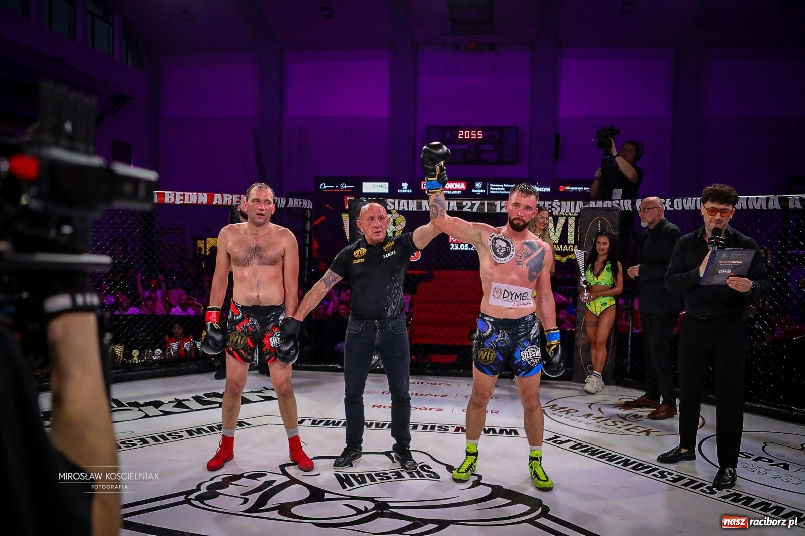 Zdjęcie w galerii na portalu naszraciborz.pl: Silesian MMA 26 i Walcz i Pomagaj 16 przyciągnęły tłumy. Rafako Arena wypełniła się do ostatniego miejsca wiadomości z regionu