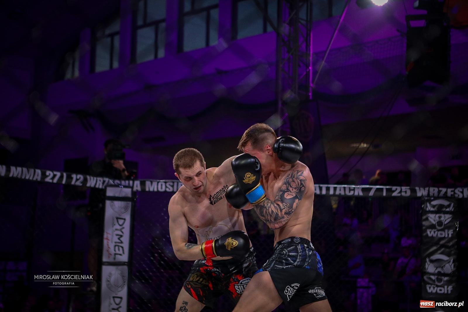 Zdjęcie w galerii na portalu naszraciborz.pl: Silesian MMA 26 i Walcz i Pomagaj 16 przyciągnęły tłumy. Rafako Arena wypełniła się do ostatniego miejsca wiadomości z regionu