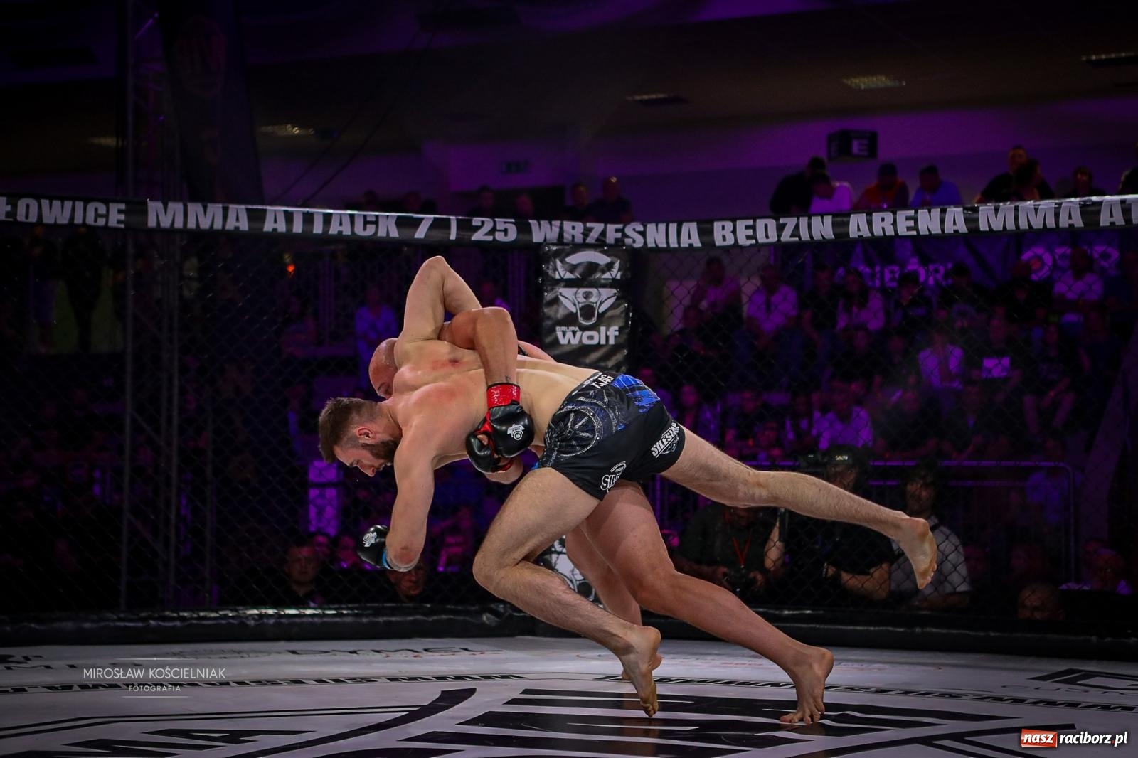 Zdjęcie w galerii na portalu naszraciborz.pl: Silesian MMA 26 i Walcz i Pomagaj 16 przyciągnęły tłumy. Rafako Arena wypełniła się do ostatniego miejsca wiadomości z regionu