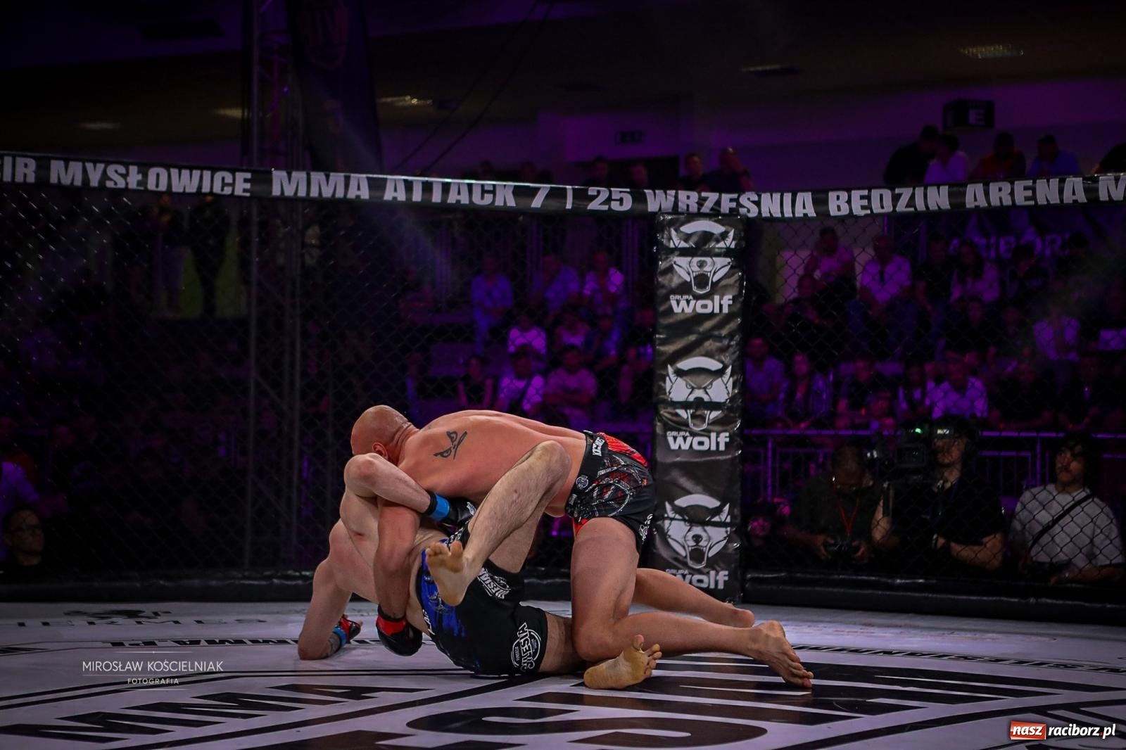 Zdjęcie w galerii na portalu naszraciborz.pl: Silesian MMA 26 i Walcz i Pomagaj 16 przyciągnęły tłumy. Rafako Arena wypełniła się do ostatniego miejsca wiadomości z regionu