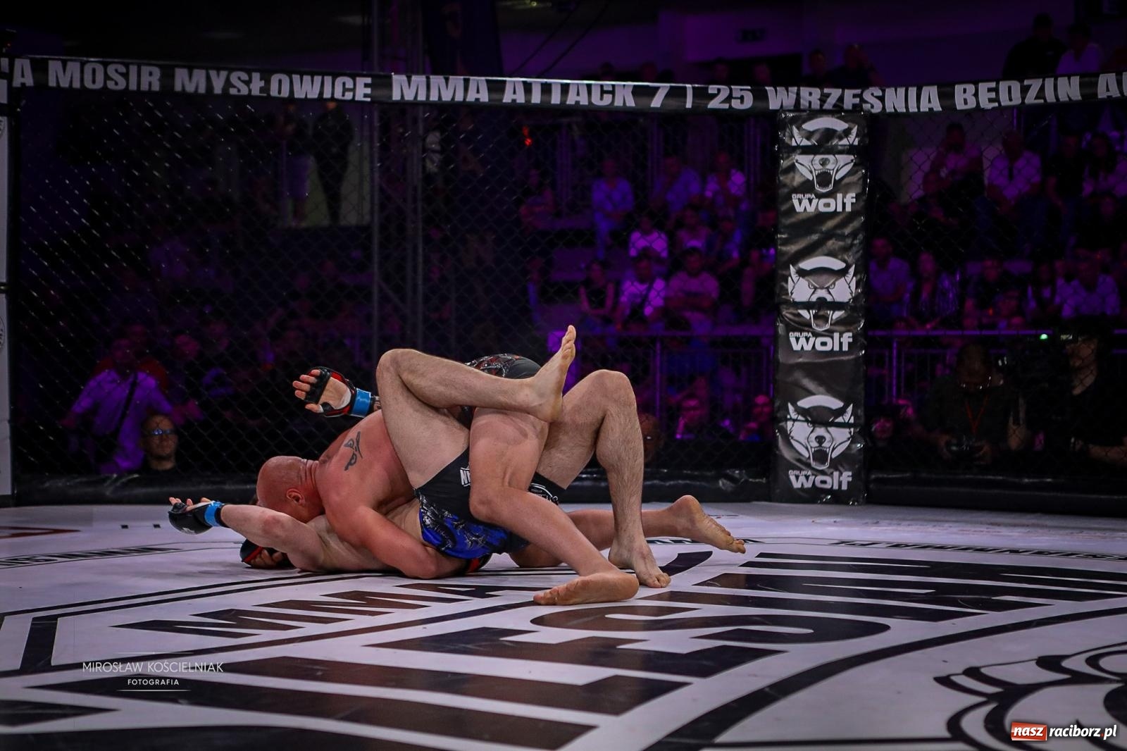 Zdjęcie w galerii na portalu naszraciborz.pl: Silesian MMA 26 i Walcz i Pomagaj 16 przyciągnęły tłumy. Rafako Arena wypełniła się do ostatniego miejsca wiadomości z regionu