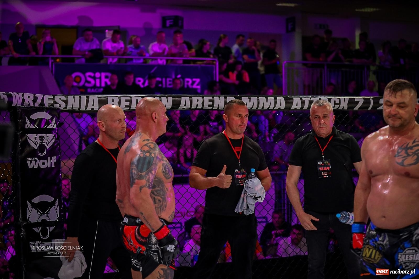 Zdjęcie w galerii na portalu naszraciborz.pl: Silesian MMA 26 i Walcz i Pomagaj 16 przyciągnęły tłumy. Rafako Arena wypełniła się do ostatniego miejsca wiadomości z regionu