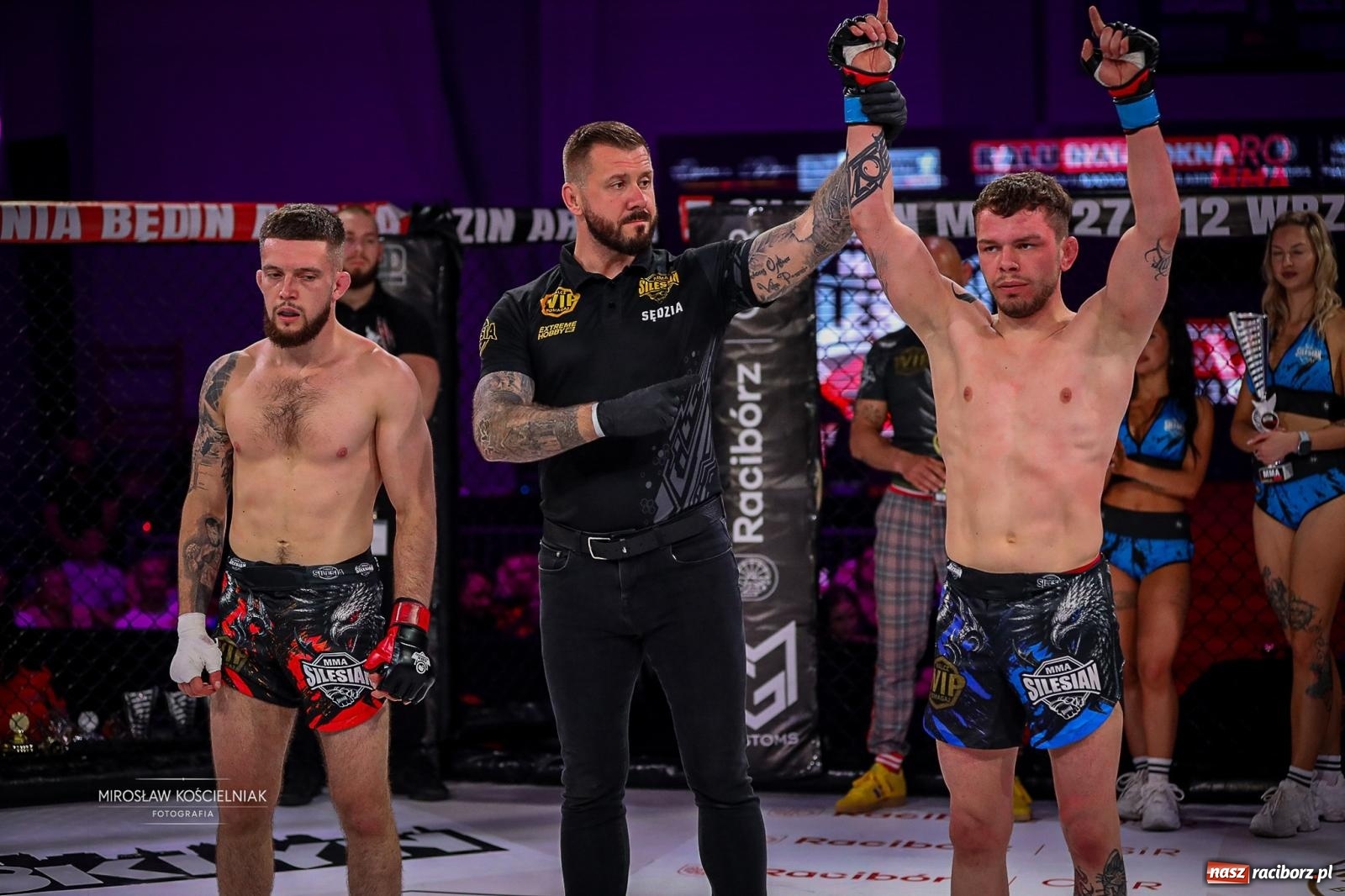 Zdjęcie w galerii na portalu naszraciborz.pl: Silesian MMA 26 i Walcz i Pomagaj 16 przyciągnęły tłumy. Rafako Arena wypełniła się do ostatniego miejsca wiadomości z regionu