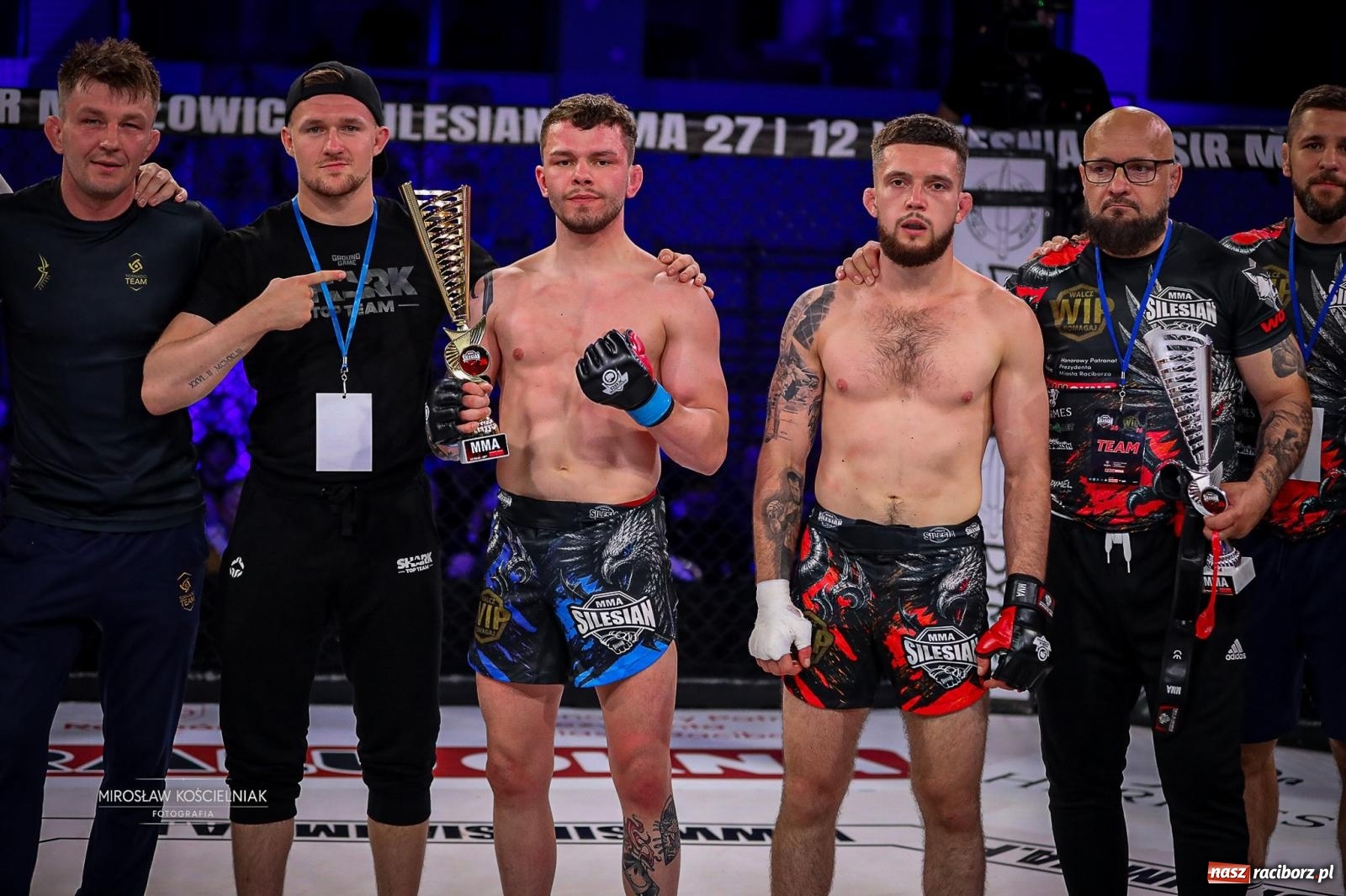 Zdjęcie w galerii na portalu naszraciborz.pl: Silesian MMA 26 i Walcz i Pomagaj 16 przyciągnęły tłumy. Rafako Arena wypełniła się do ostatniego miejsca wiadomości z regionu