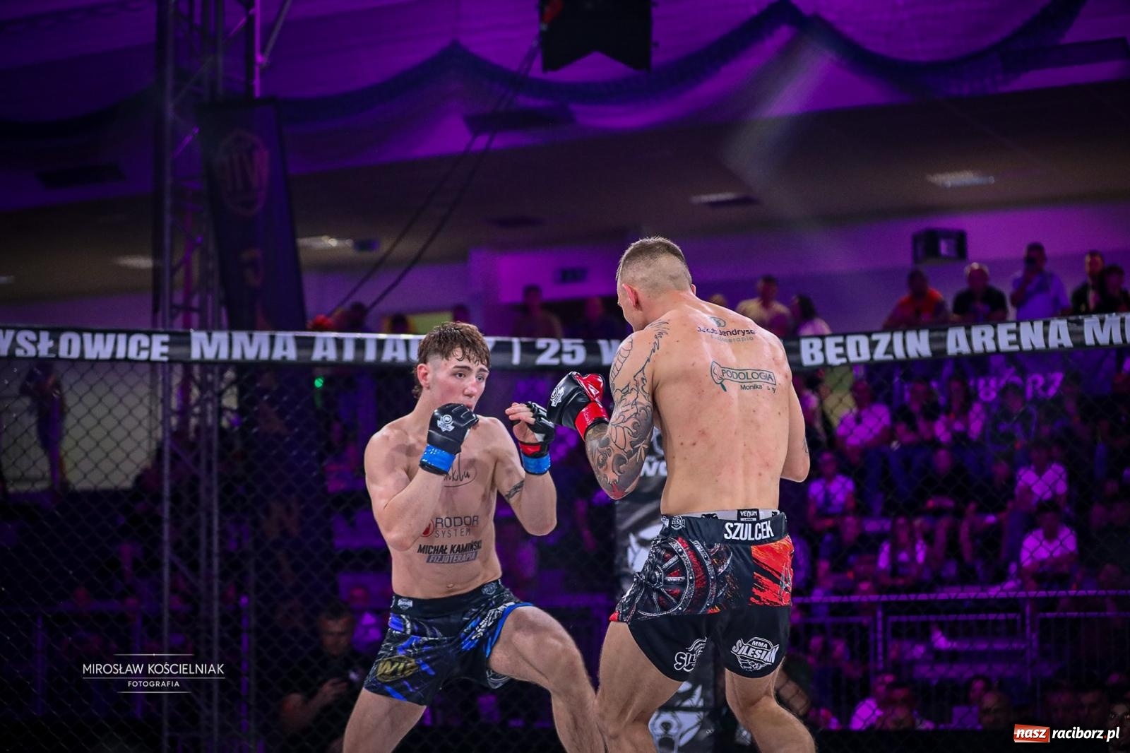 Zdjęcie w galerii na portalu naszraciborz.pl: Silesian MMA 26 i Walcz i Pomagaj 16 przyciągnęły tłumy. Rafako Arena wypełniła się do ostatniego miejsca wiadomości z regionu