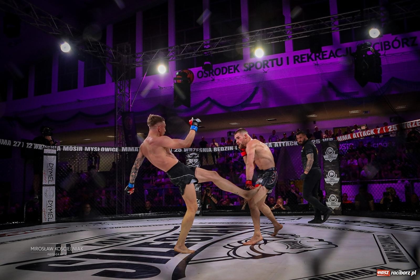 Zdjęcie w galerii na portalu naszraciborz.pl: Silesian MMA 26 i Walcz i Pomagaj 16 przyciągnęły tłumy. Rafako Arena wypełniła się do ostatniego miejsca wiadomości z regionu
