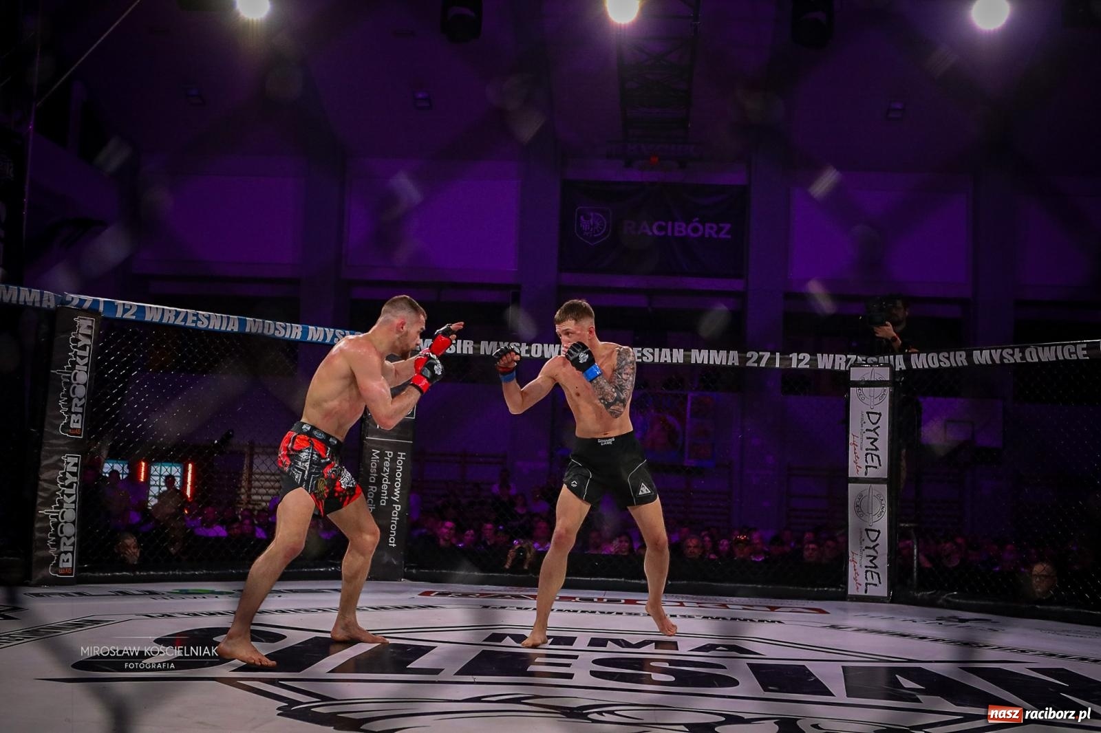 Zdjęcie w galerii na portalu naszraciborz.pl: Silesian MMA 26 i Walcz i Pomagaj 16 przyciągnęły tłumy. Rafako Arena wypełniła się do ostatniego miejsca wiadomości z regionu