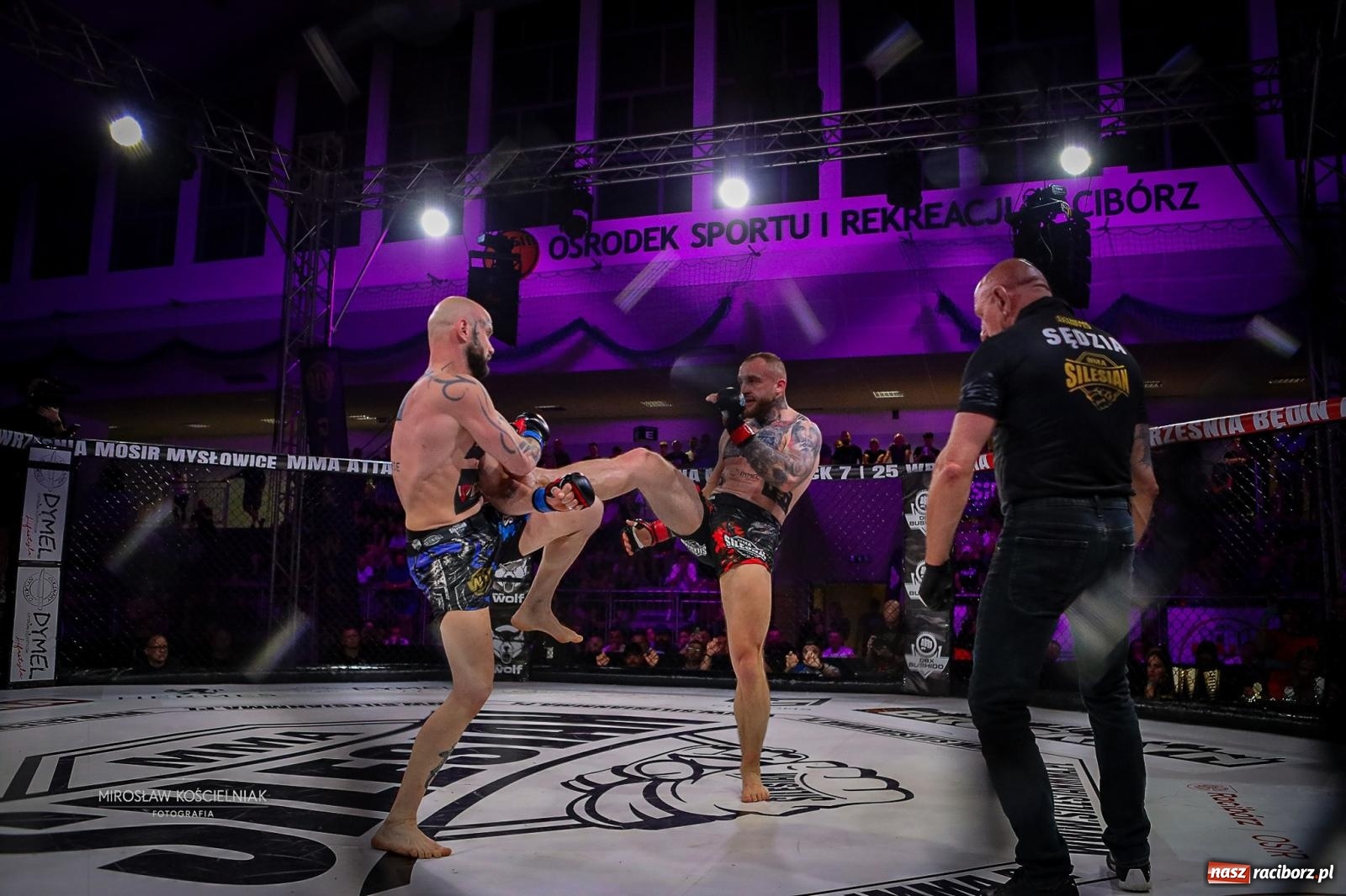 Zdjęcie w galerii na portalu naszraciborz.pl: Silesian MMA 26 i Walcz i Pomagaj 16 przyciągnęły tłumy. Rafako Arena wypełniła się do ostatniego miejsca wiadomości z regionu