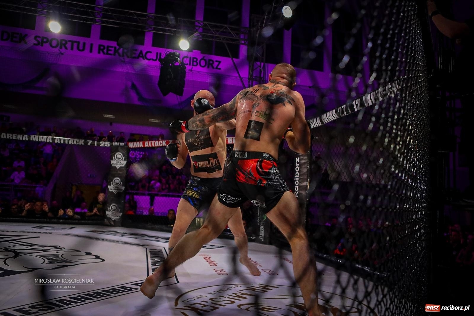 Zdjęcie w galerii na portalu naszraciborz.pl: Silesian MMA 26 i Walcz i Pomagaj 16 przyciągnęły tłumy. Rafako Arena wypełniła się do ostatniego miejsca wiadomości z regionu