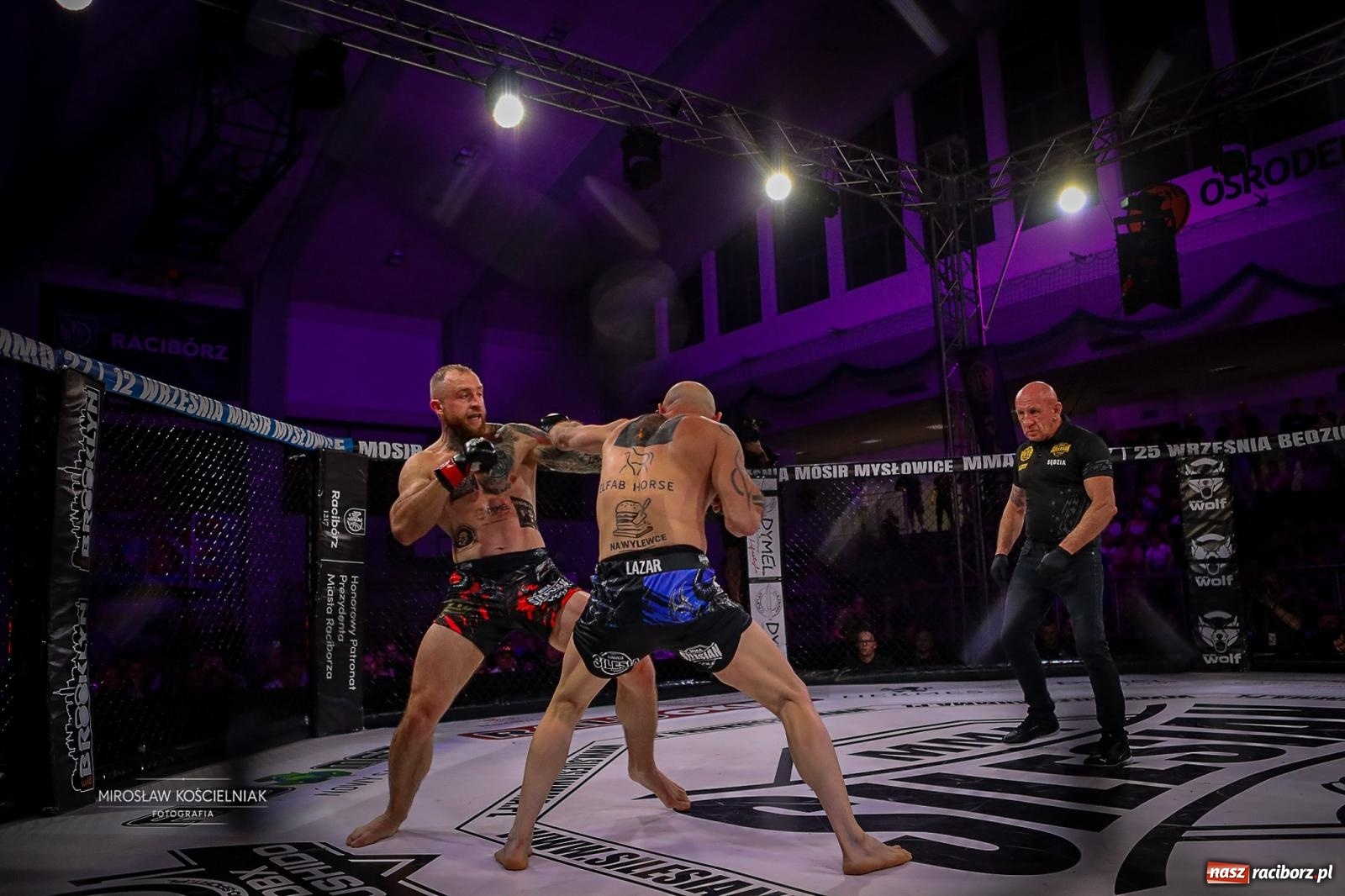 Zdjęcie w galerii na portalu naszraciborz.pl: Silesian MMA 26 i Walcz i Pomagaj 16 przyciągnęły tłumy. Rafako Arena wypełniła się do ostatniego miejsca wiadomości z regionu