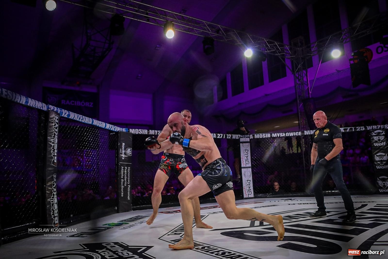 Zdjęcie w galerii na portalu naszraciborz.pl: Silesian MMA 26 i Walcz i Pomagaj 16 przyciągnęły tłumy. Rafako Arena wypełniła się do ostatniego miejsca wiadomości z regionu