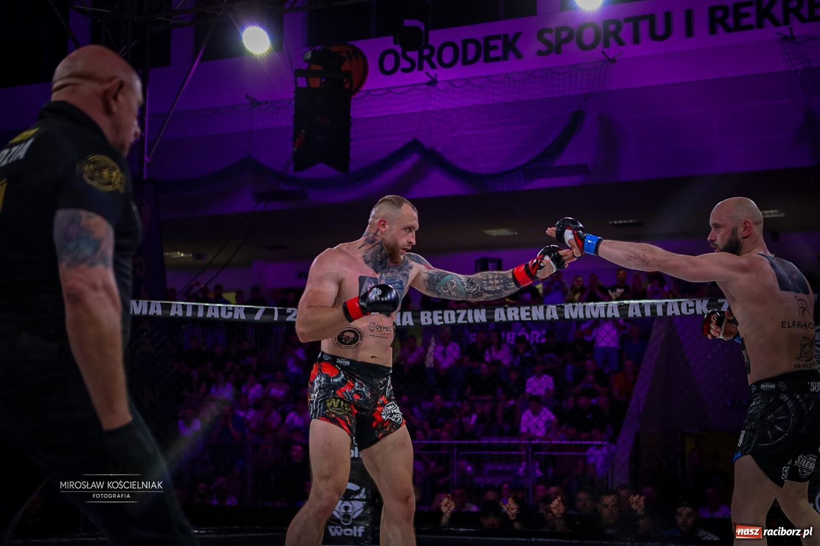 Zdjęcie w galerii na portalu naszraciborz.pl: Silesian MMA 26 i Walcz i Pomagaj 16 przyciągnęły tłumy. Rafako Arena wypełniła się do ostatniego miejsca wiadomości z regionu