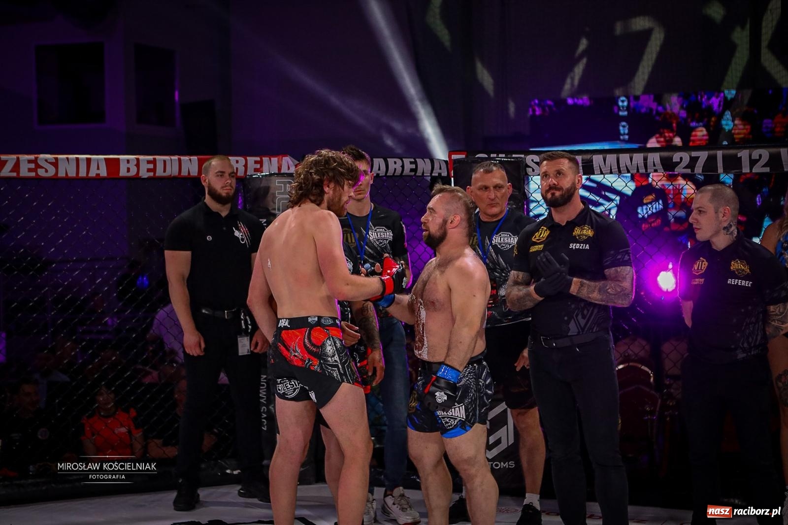 Zdjęcie w galerii na portalu naszraciborz.pl: Silesian MMA 26 i Walcz i Pomagaj 16 przyciągnęły tłumy. Rafako Arena wypełniła się do ostatniego miejsca wiadomości z regionu