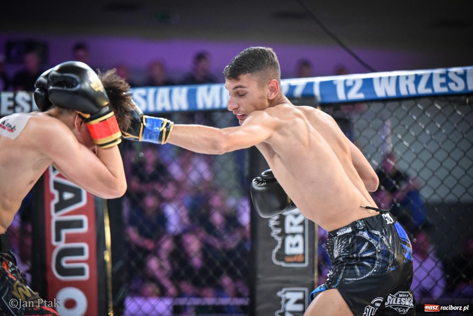Zdjęcie w galerii na portalu naszraciborz.pl: Silesian MMA 26 i Walcz i Pomagaj 16 na BIS! Komplet publiczności i powrót dużej gali MMA do Raciborza wiadomości z regionu