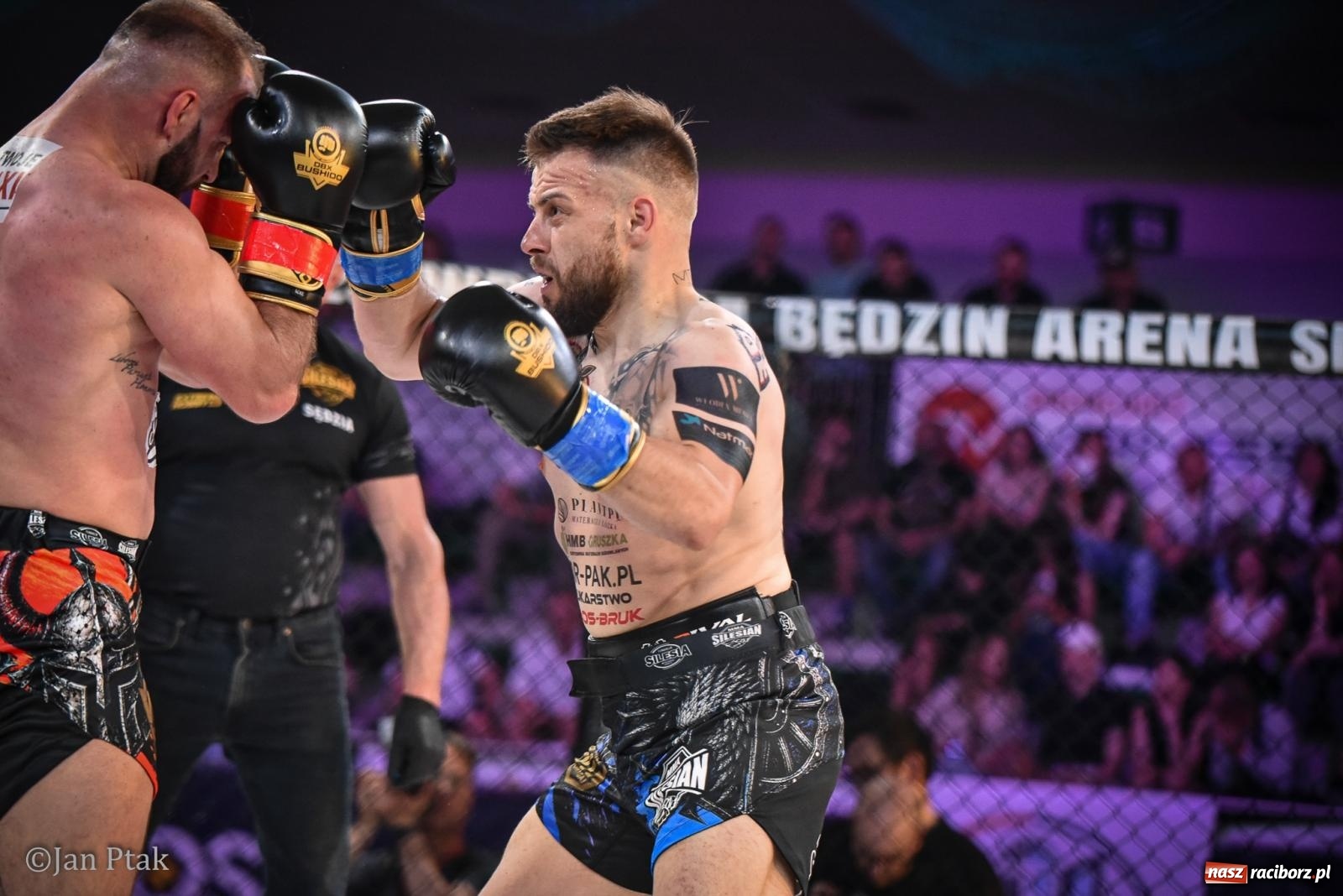 Zdjęcie w galerii na portalu naszraciborz.pl: Silesian MMA 26 i Walcz i Pomagaj 16 na BIS! Komplet publiczności i powrót dużej gali MMA do Raciborza wiadomości z regionu