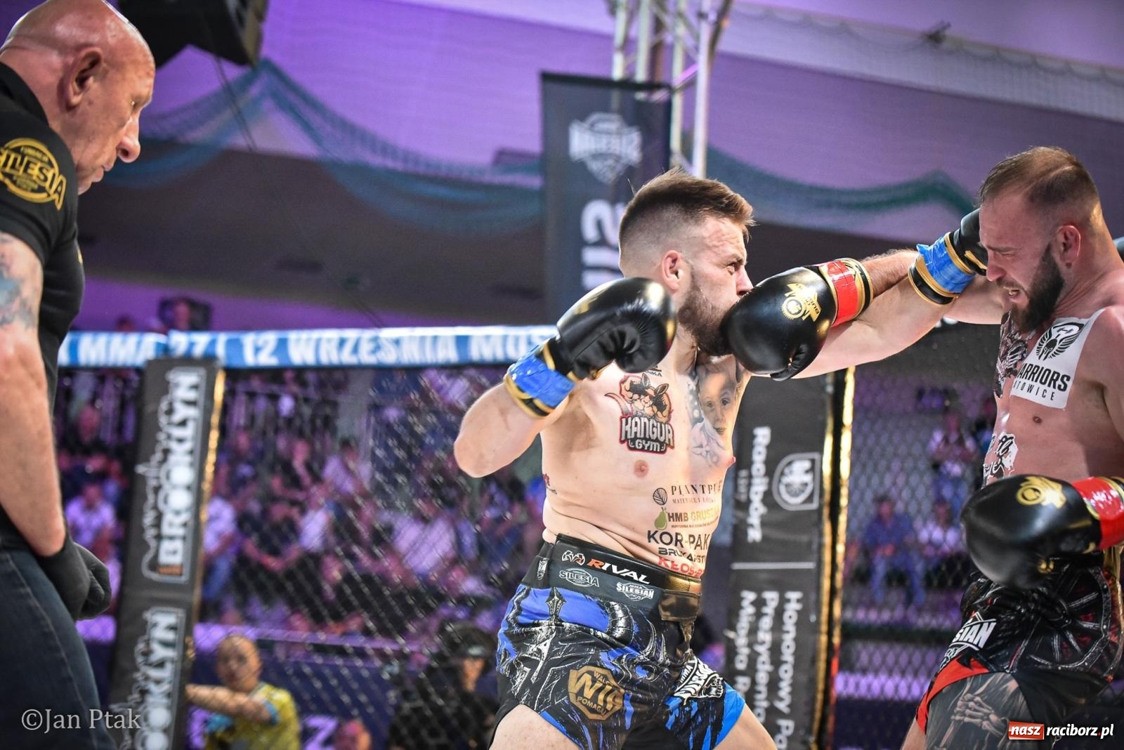 Zdjęcie w galerii na portalu naszraciborz.pl: Silesian MMA 26 i Walcz i Pomagaj 16 na BIS! Komplet publiczności i powrót dużej gali MMA do Raciborza wiadomości z regionu