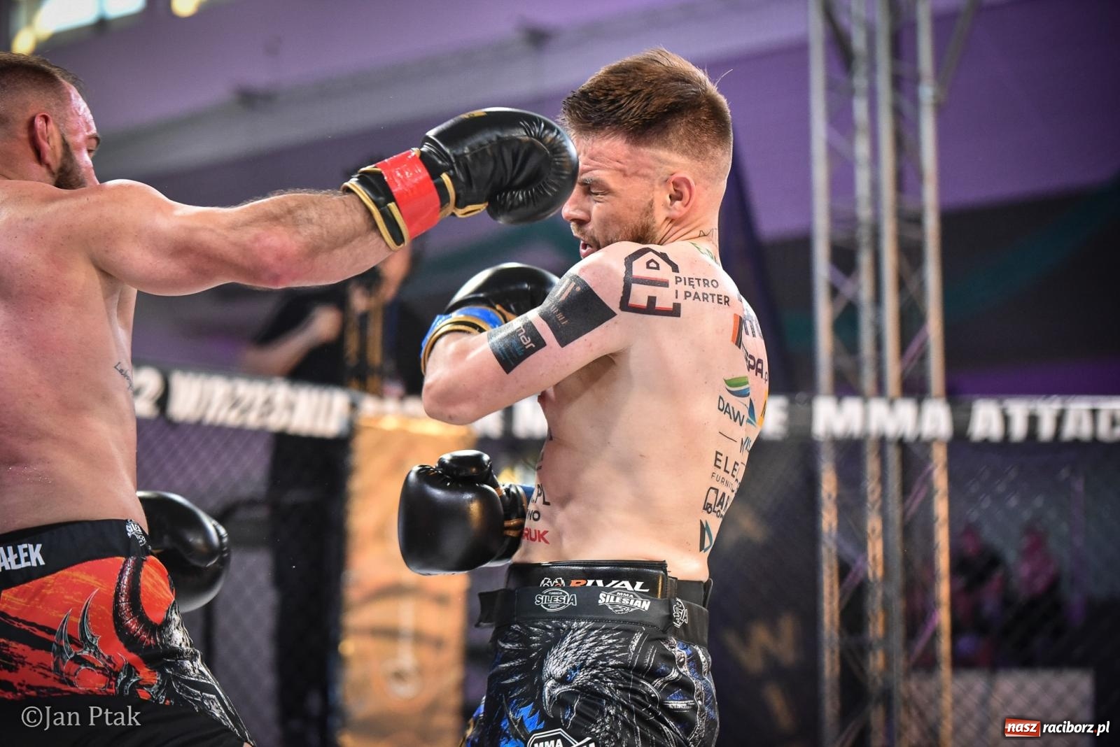 Zdjęcie w galerii na portalu naszraciborz.pl: Silesian MMA 26 i Walcz i Pomagaj 16 na BIS! Komplet publiczności i powrót dużej gali MMA do Raciborza wiadomości z regionu