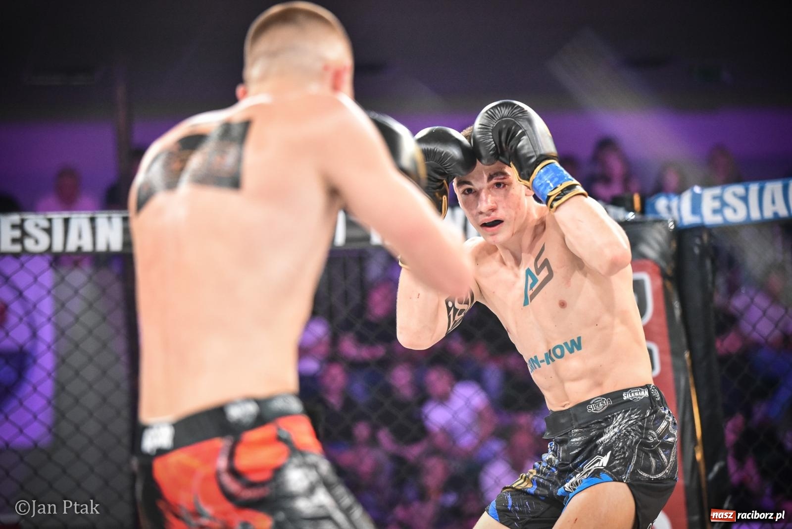Zdjęcie w galerii na portalu naszraciborz.pl: Silesian MMA 26 i Walcz i Pomagaj 16 na BIS! Komplet publiczności i powrót dużej gali MMA do Raciborza wiadomości z regionu