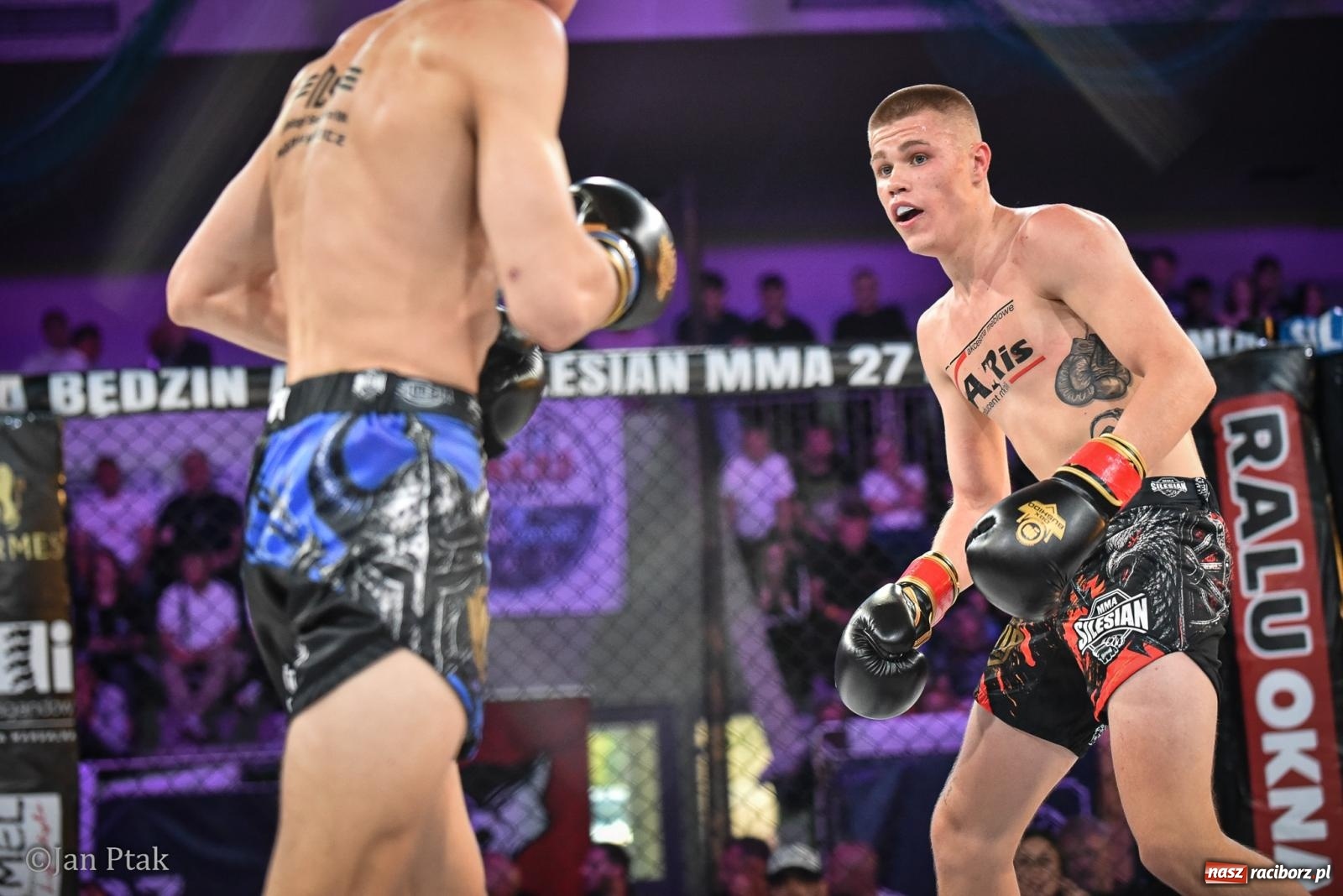 Zdjęcie w galerii na portalu naszraciborz.pl: Silesian MMA 26 i Walcz i Pomagaj 16 na BIS! Komplet publiczności i powrót dużej gali MMA do Raciborza wiadomości z regionu