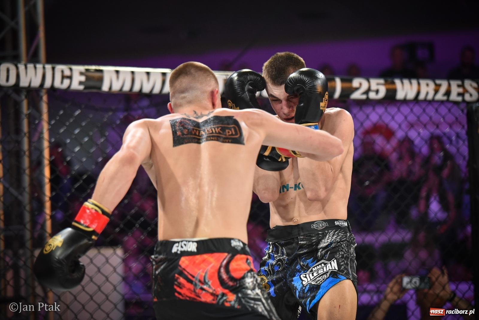 Zdjęcie w galerii na portalu naszraciborz.pl: Silesian MMA 26 i Walcz i Pomagaj 16 na BIS! Komplet publiczności i powrót dużej gali MMA do Raciborza wiadomości z regionu