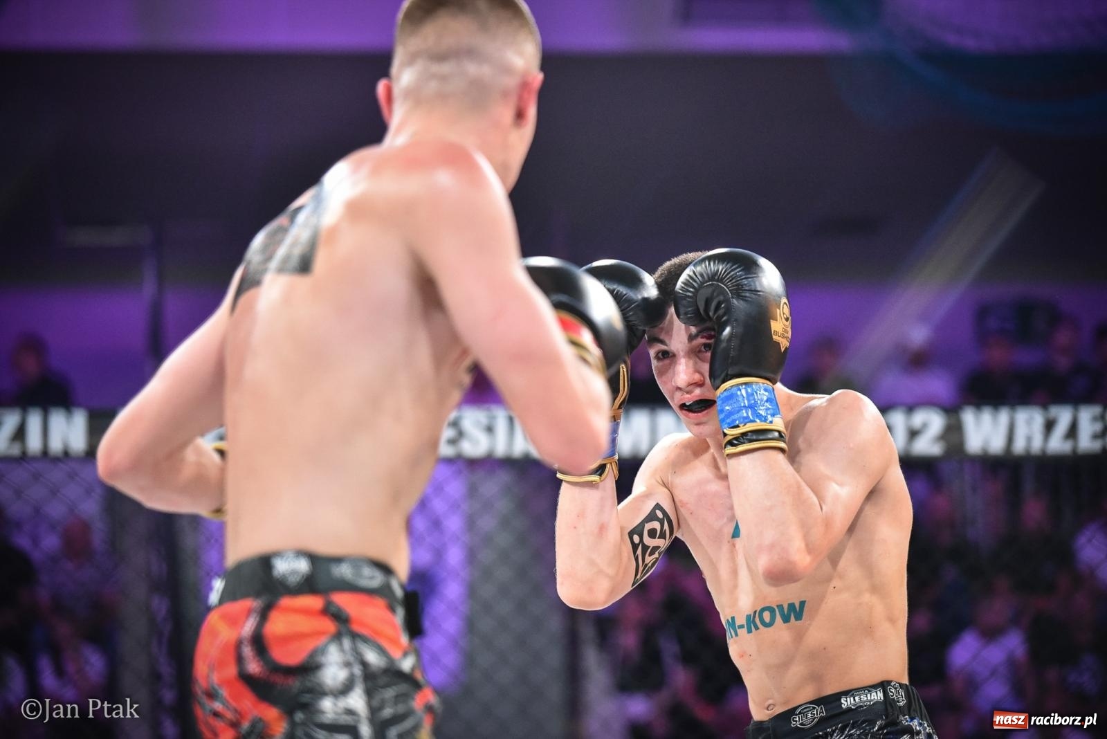 Zdjęcie w galerii na portalu naszraciborz.pl: Silesian MMA 26 i Walcz i Pomagaj 16 na BIS! Komplet publiczności i powrót dużej gali MMA do Raciborza wiadomości z regionu