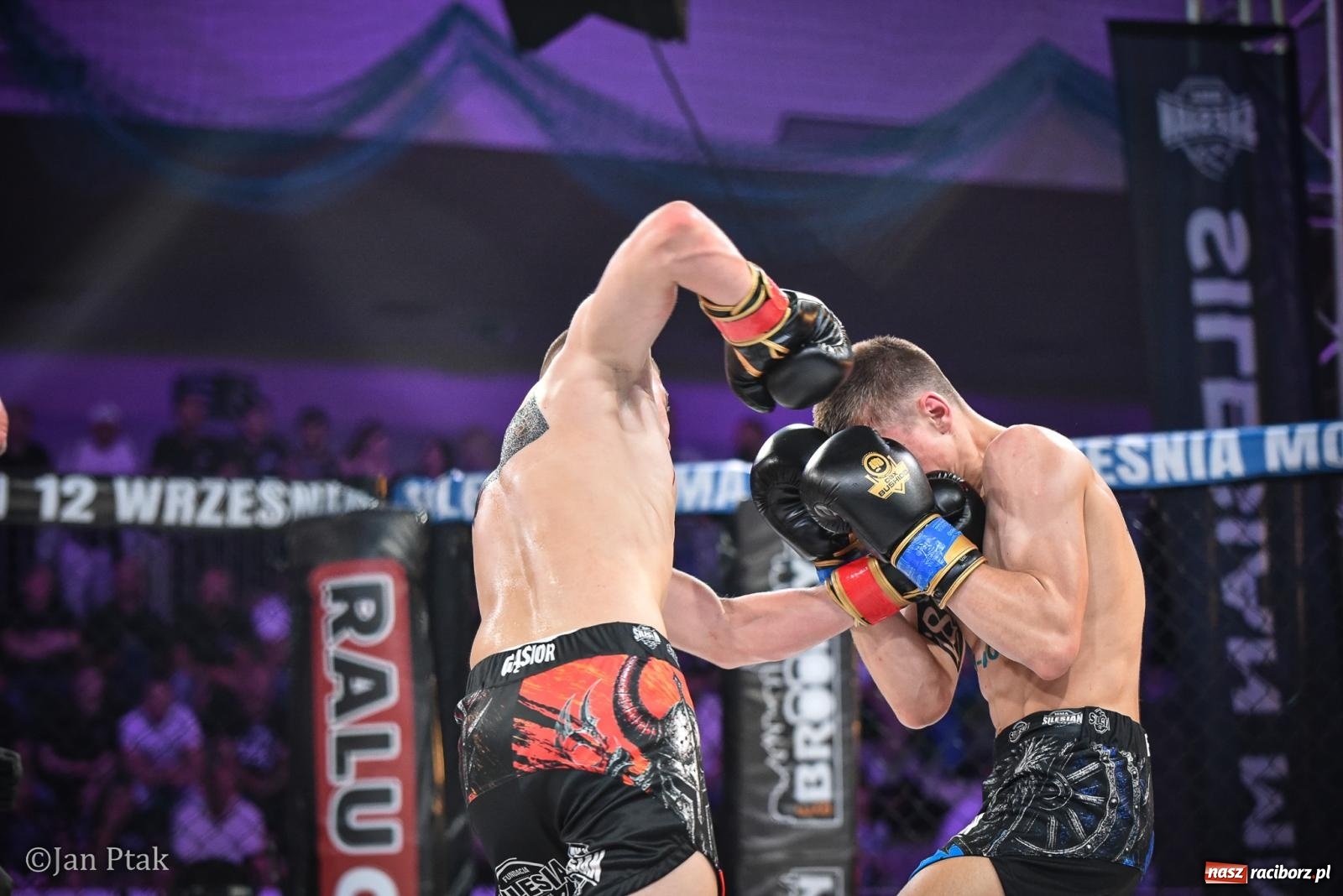 Zdjęcie w galerii na portalu naszraciborz.pl: Silesian MMA 26 i Walcz i Pomagaj 16 na BIS! Komplet publiczności i powrót dużej gali MMA do Raciborza wiadomości z regionu