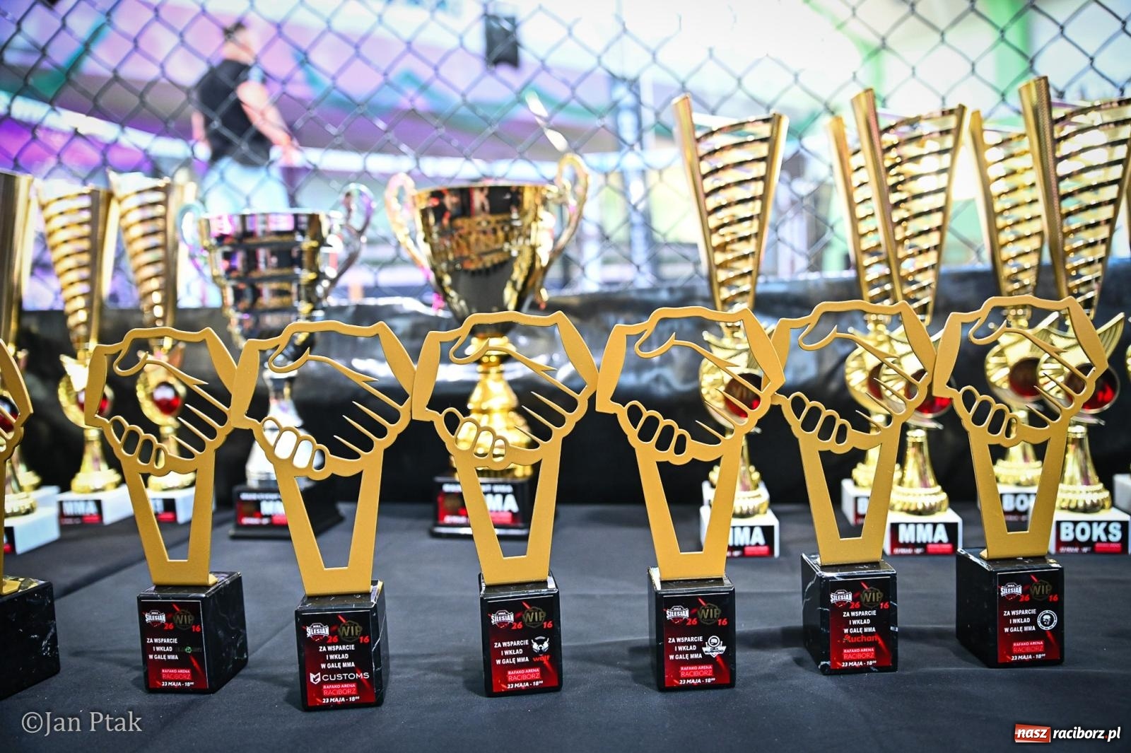 Zdjęcie w galerii na portalu naszraciborz.pl: Silesian MMA 26 i Walcz i Pomagaj 16 na BIS! Komplet publiczności i powrót dużej gali MMA do Raciborza wiadomości z regionu