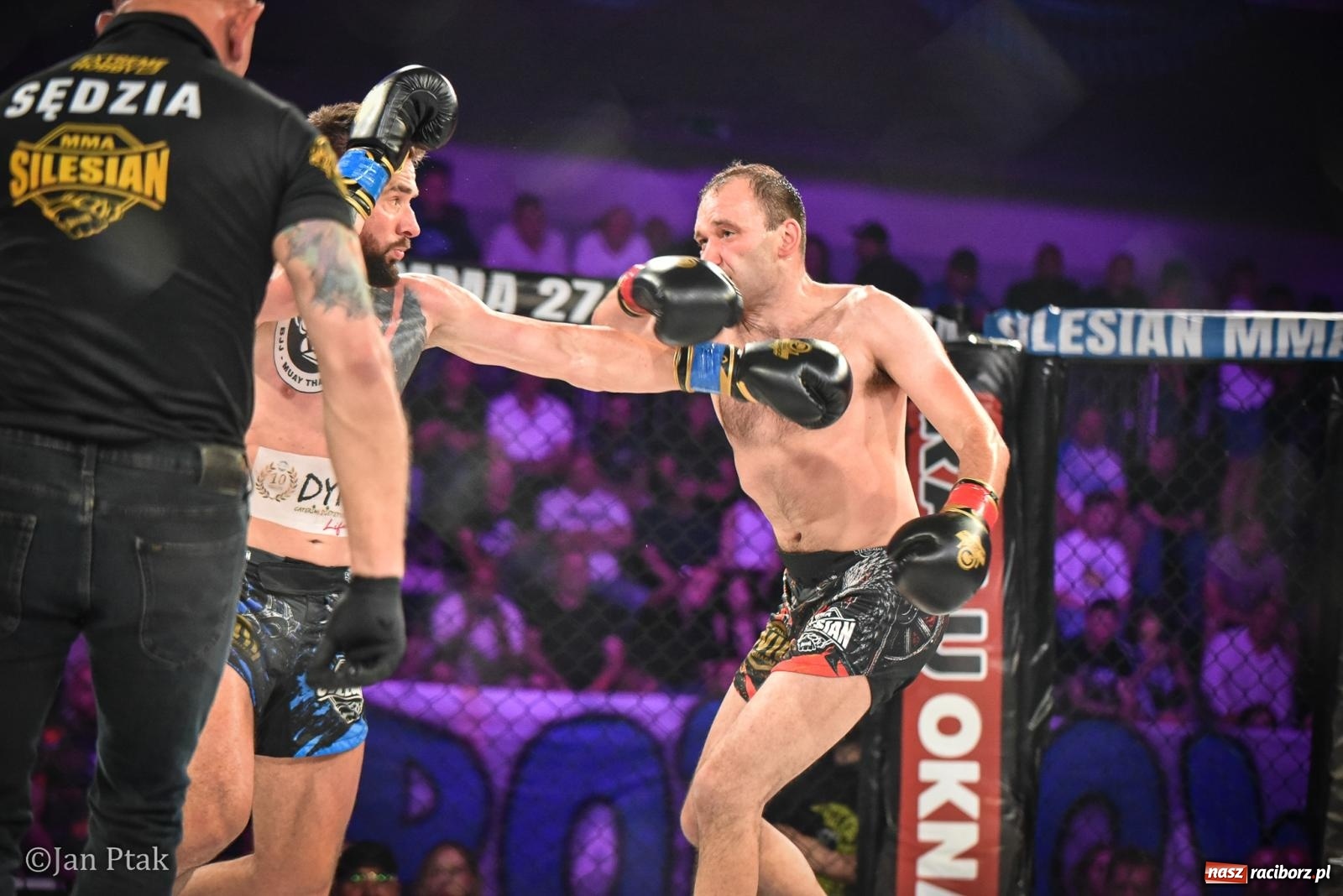 Zdjęcie w galerii na portalu naszraciborz.pl: Silesian MMA 26 i Walcz i Pomagaj 16 na BIS! Komplet publiczności i powrót dużej gali MMA do Raciborza wiadomości z regionu