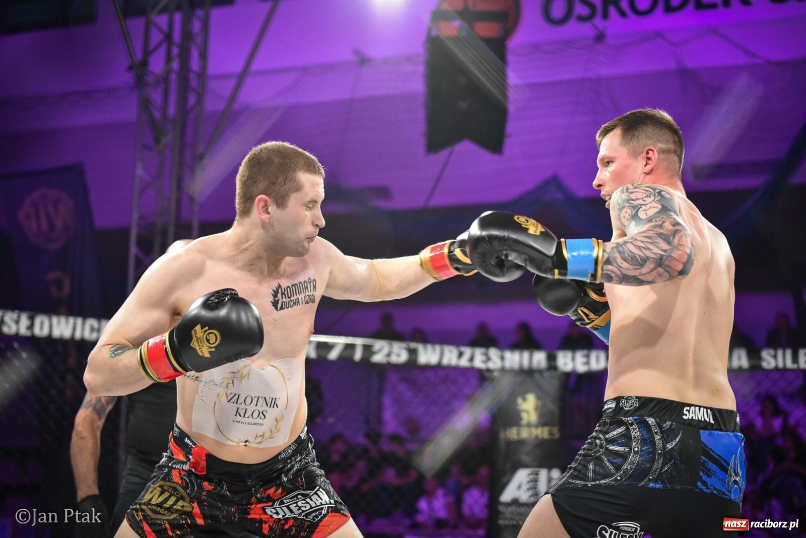 Zdjęcie w galerii na portalu naszraciborz.pl: Silesian MMA 26 i Walcz i Pomagaj 16 na BIS! Komplet publiczności i powrót dużej gali MMA do Raciborza wiadomości z regionu